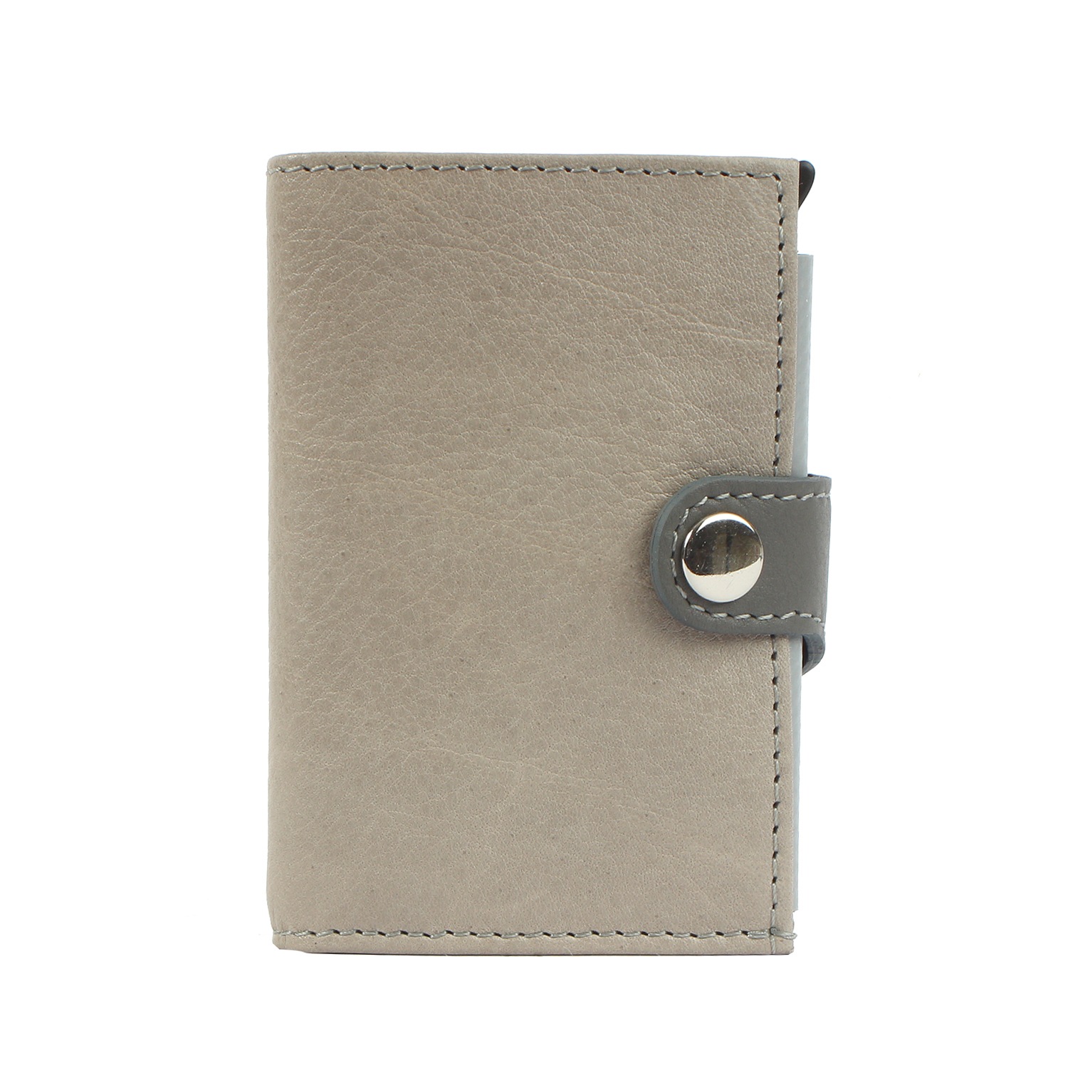 Margelisch Mini Geldbörse »noonyu single leather«, Kreditkartenbörse aus Upcycling Leder