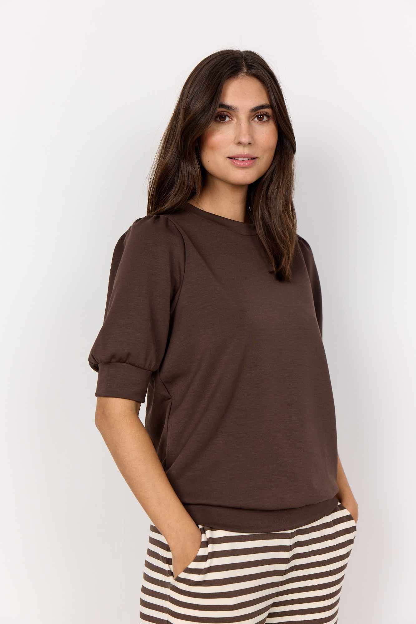 soyaconcept Kurzarmbluse "SC-BANU 83" günstig online kaufen