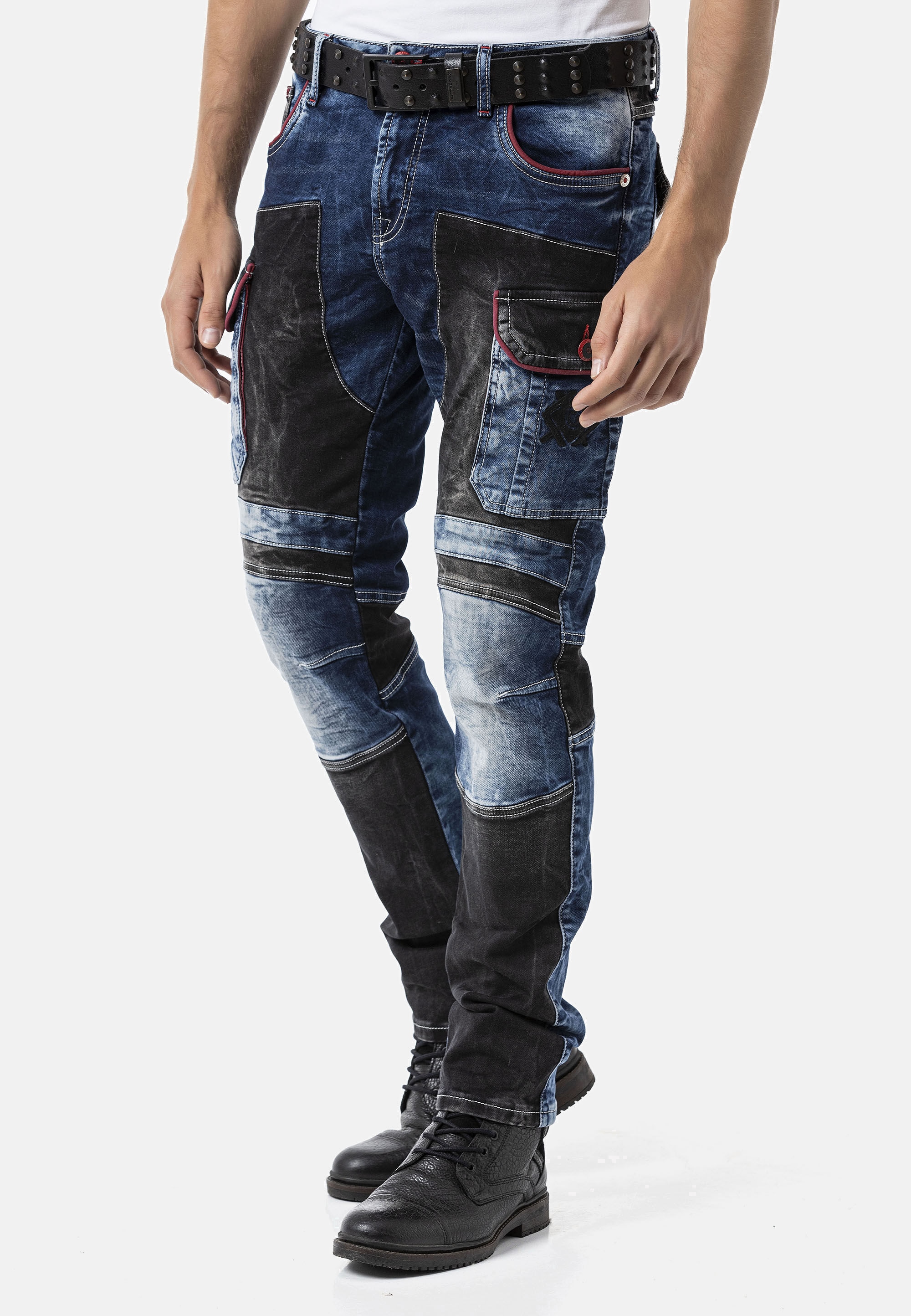 Cipo & Baxx 5-Pocket-Jeans »CD891« mit stylischer Waschung