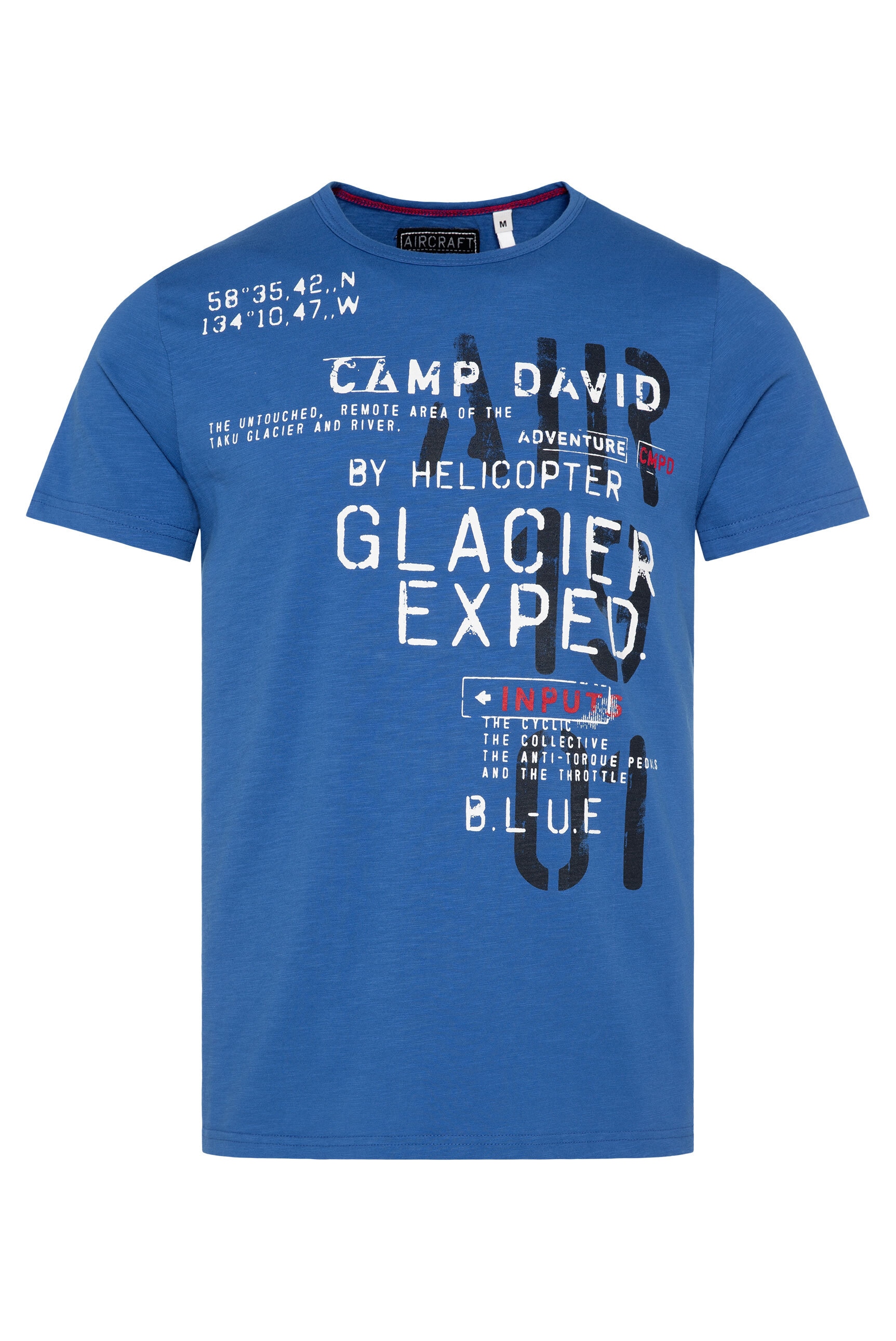 CAMP DAVID Rundhalsshirt, aus Baumwolle günstig online kaufen