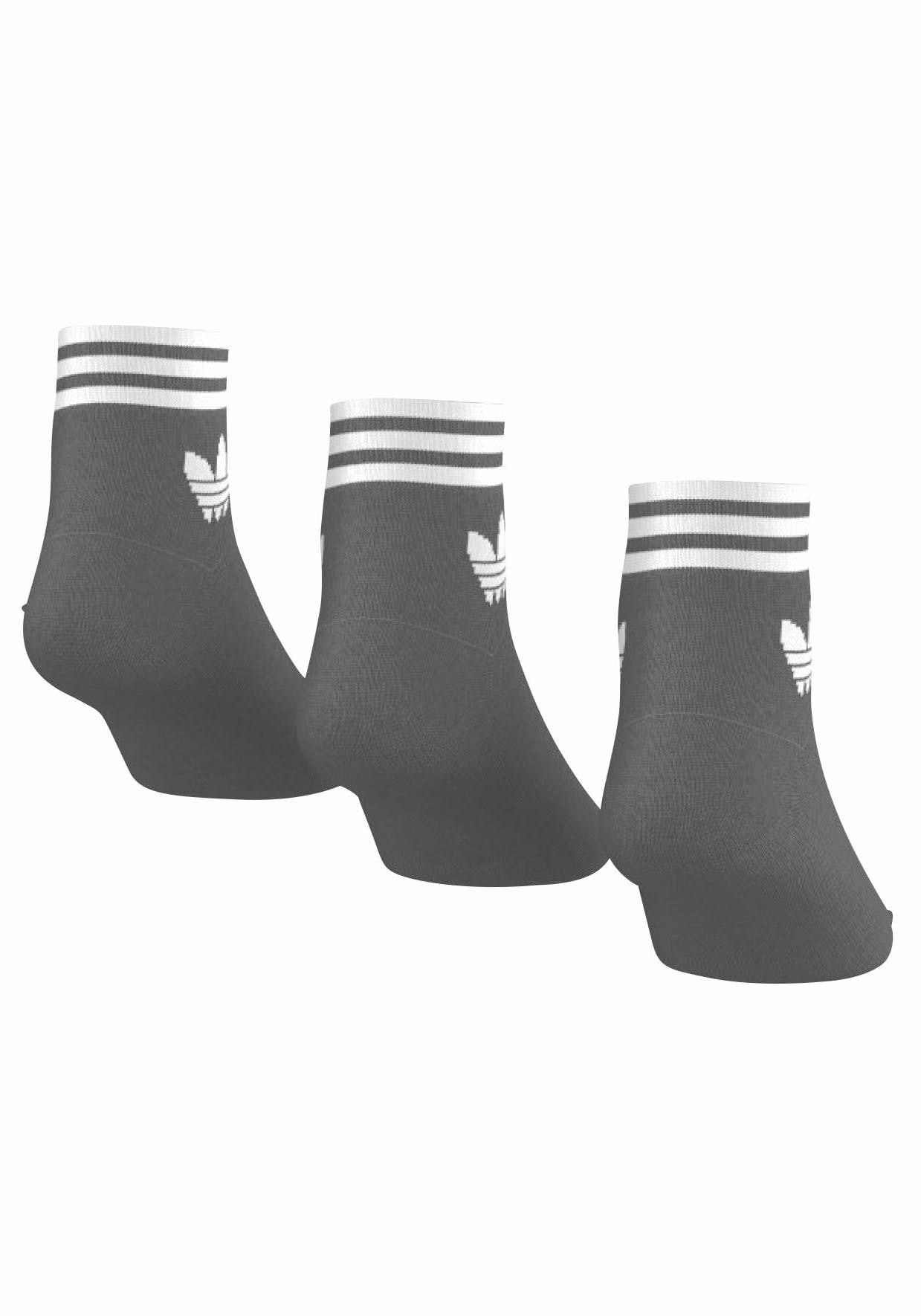 adidas Originals Sportsocken »TREFOIL ANKLE, 3 PAAR«, (3 Paar)