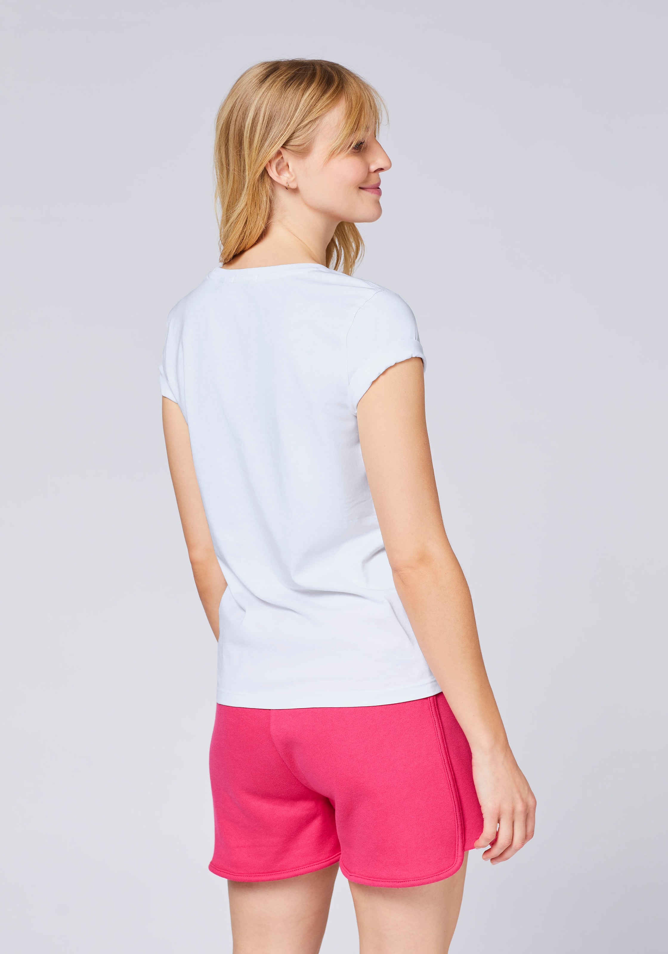 Chiemsee Women's Print T-Shirt White/XS 4