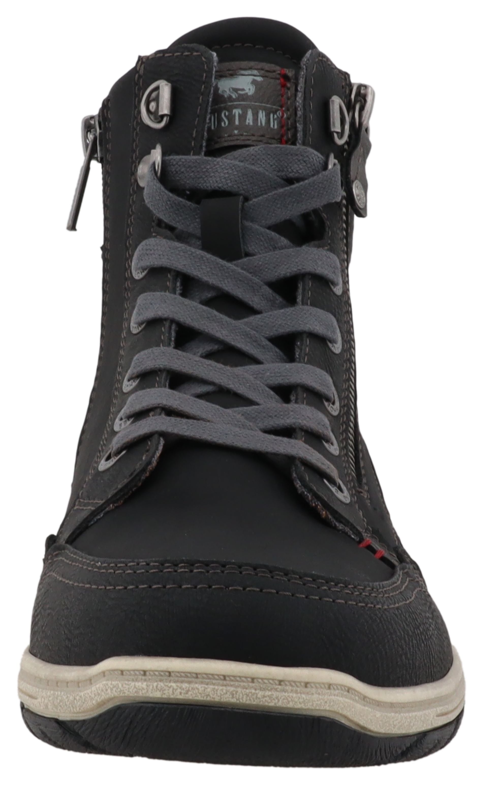 Mustang Shoes Schnürboots »Benedetto«  High Top Sneaker, Schnürboots mit Reißverschluss