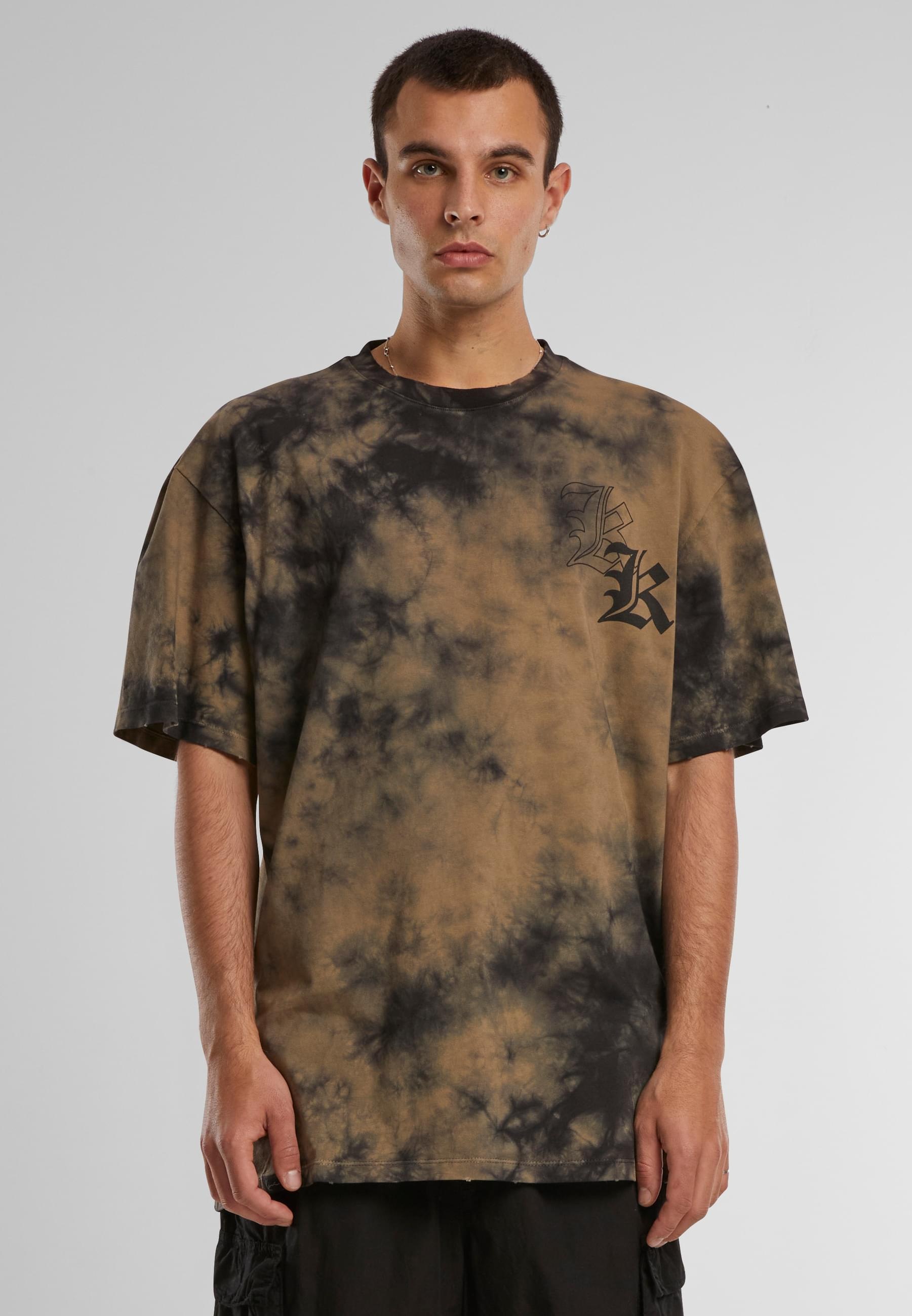 Karl Kani T-Shirt »Karl Kani Herren KM224-006-2 KK Woven Signature Washed Print Tee«, (1 tlg.)