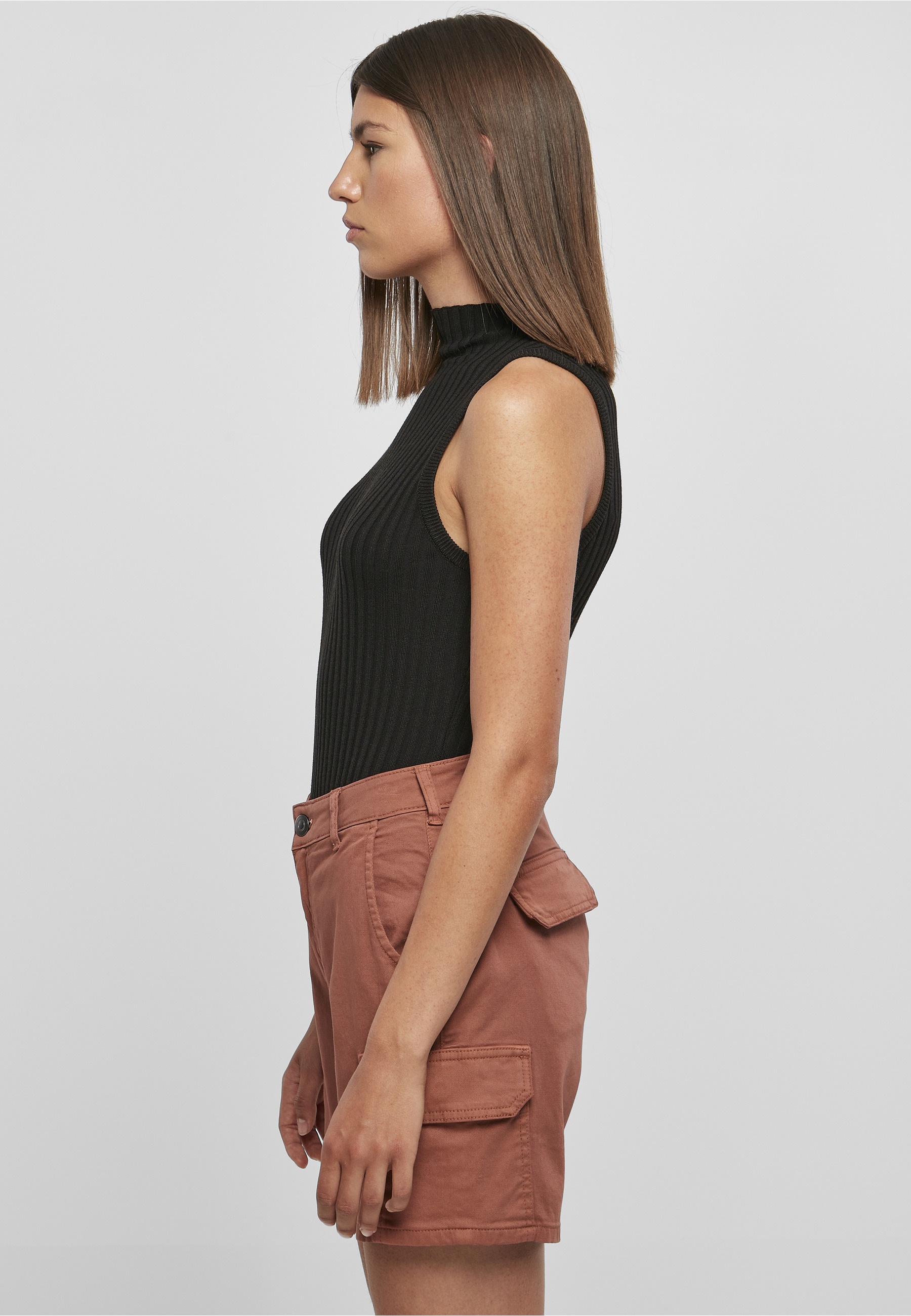 URBAN CLASSICS Body »Urban Classics Damen Ladies Rib Knit Sleevless Body«