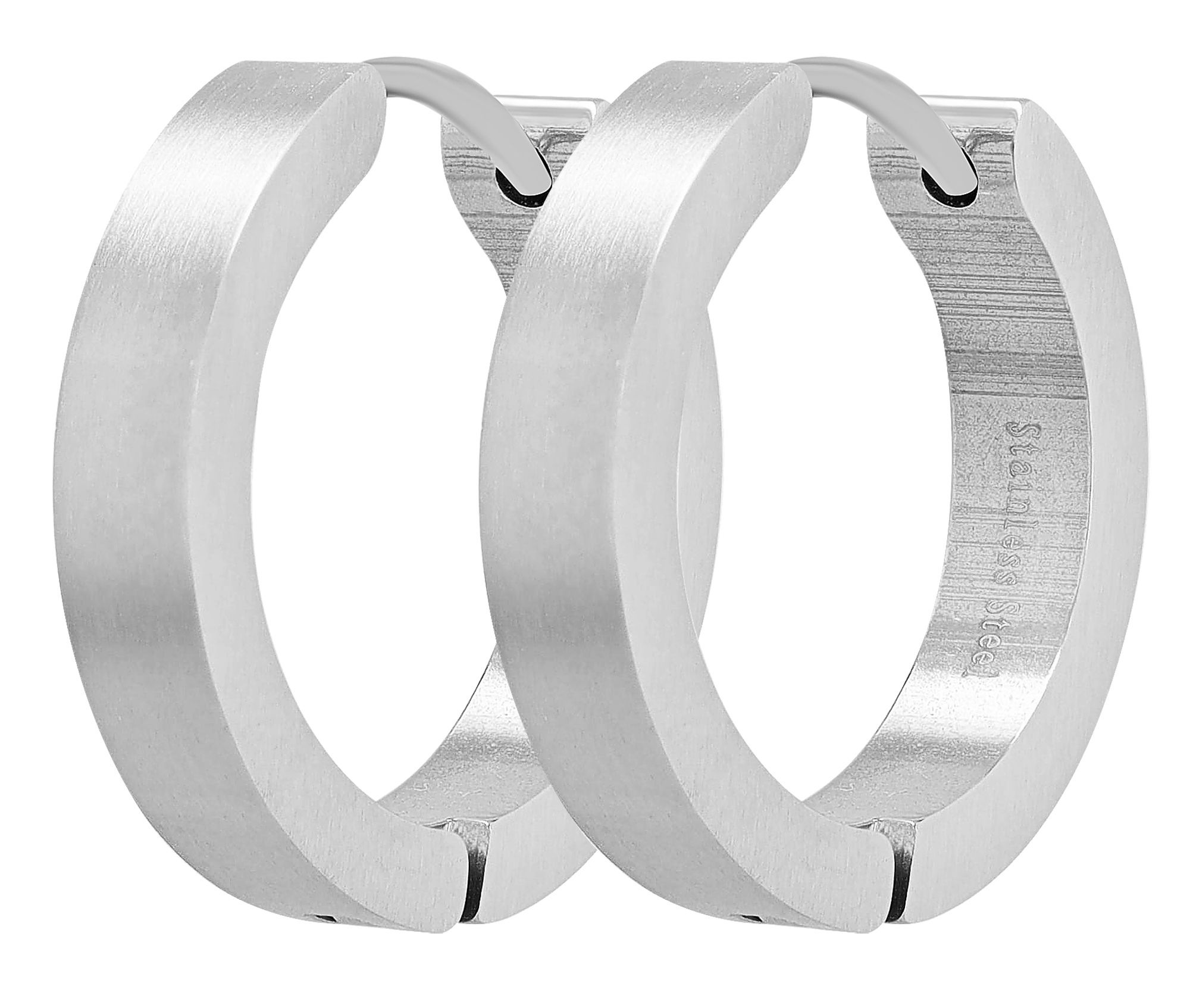 Adelia´s Klappcreolen "Damen Ohrringe – Klappcreole aus Edelstahl" Schöne G günstig online kaufen