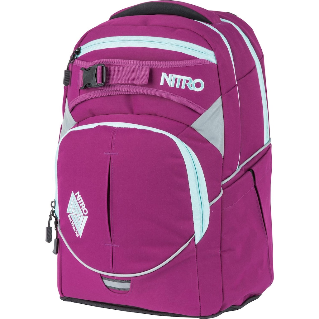 NITRO Schulrucksack »Superhero«, Reflektoren