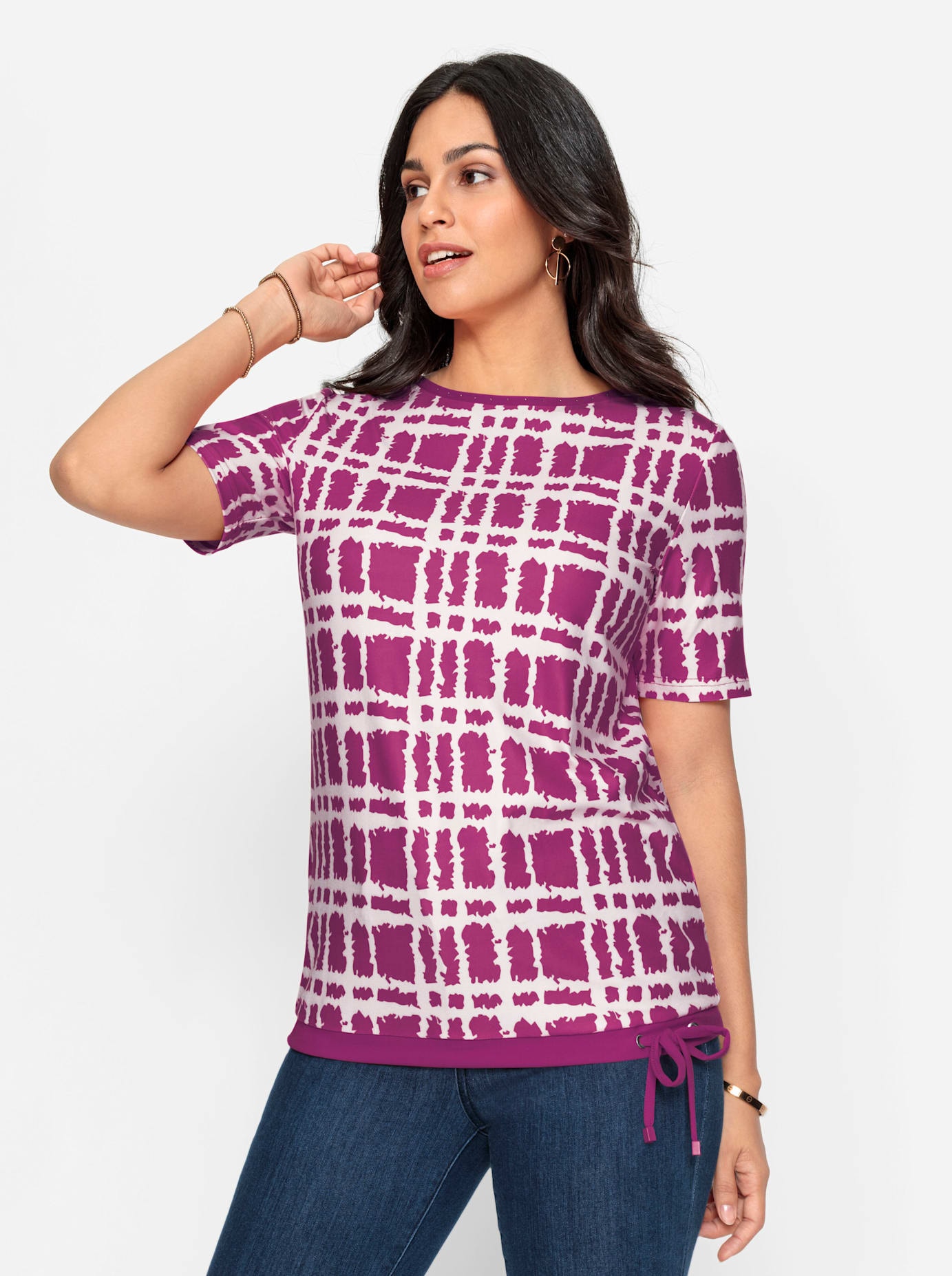 Inspirationen Kurzarmshirt »Shirt« 1 Stk. tlg.