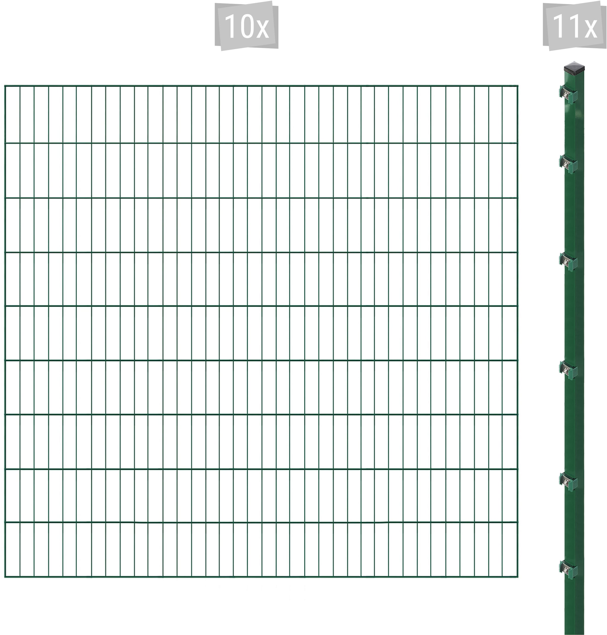 Arvotec "ESSENTIAL 180 zum Aufschrauben" Zaunhöhe 180 cm, Zaunlänge 2 - 60 m