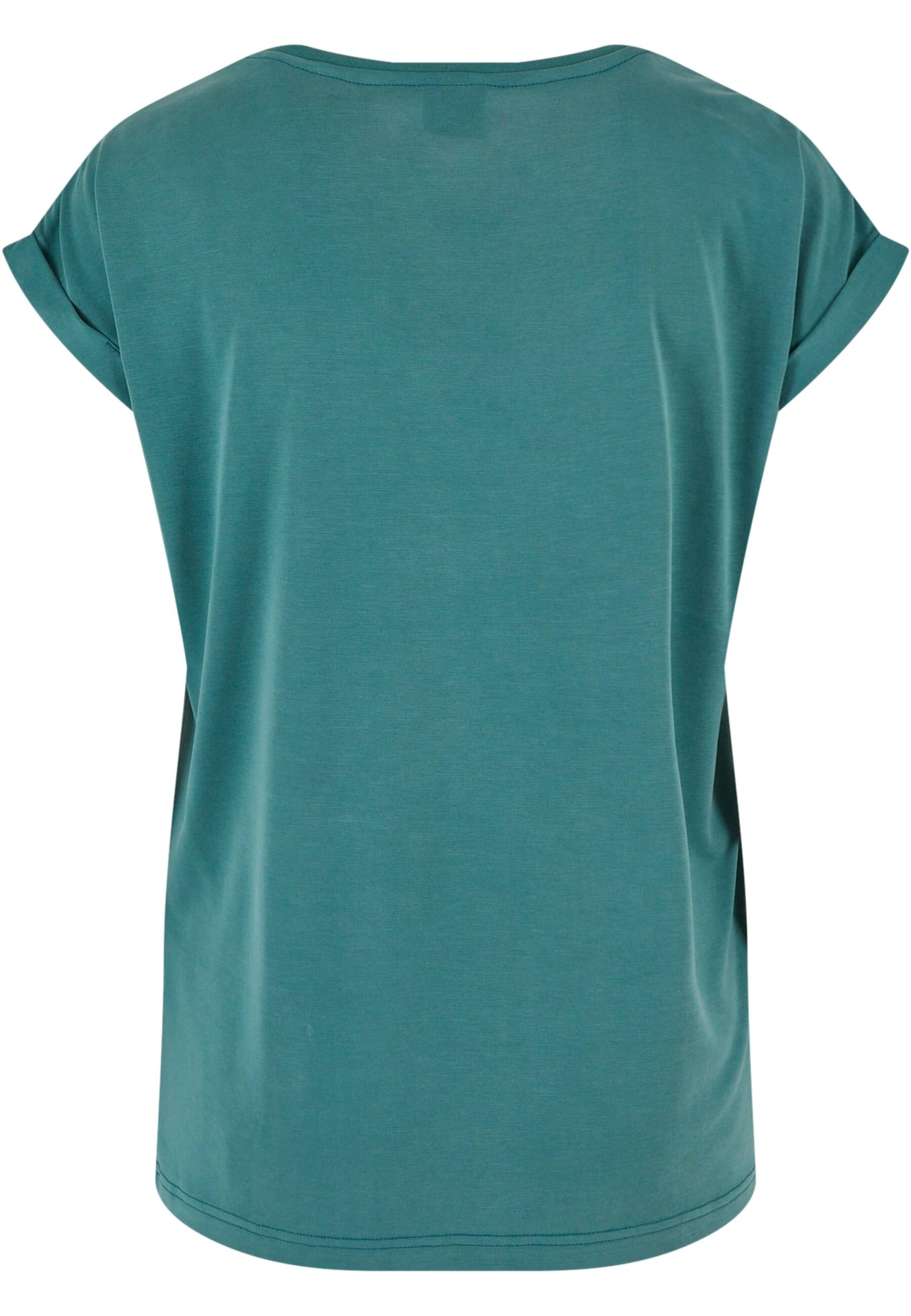 URBAN CLASSICS Kurzarmshirt »Urban Classics Damen Ladies Modal Extended Shoulder Tee«, (1 tlg.)