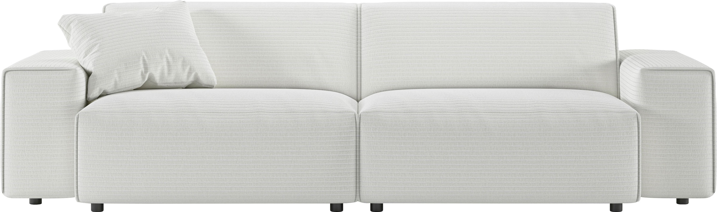 andas Big-Sofa »Glimminge  auch in Breitcord, Feincord + Easy care-Bezug,«, besondere Kedernähte Zierkissen