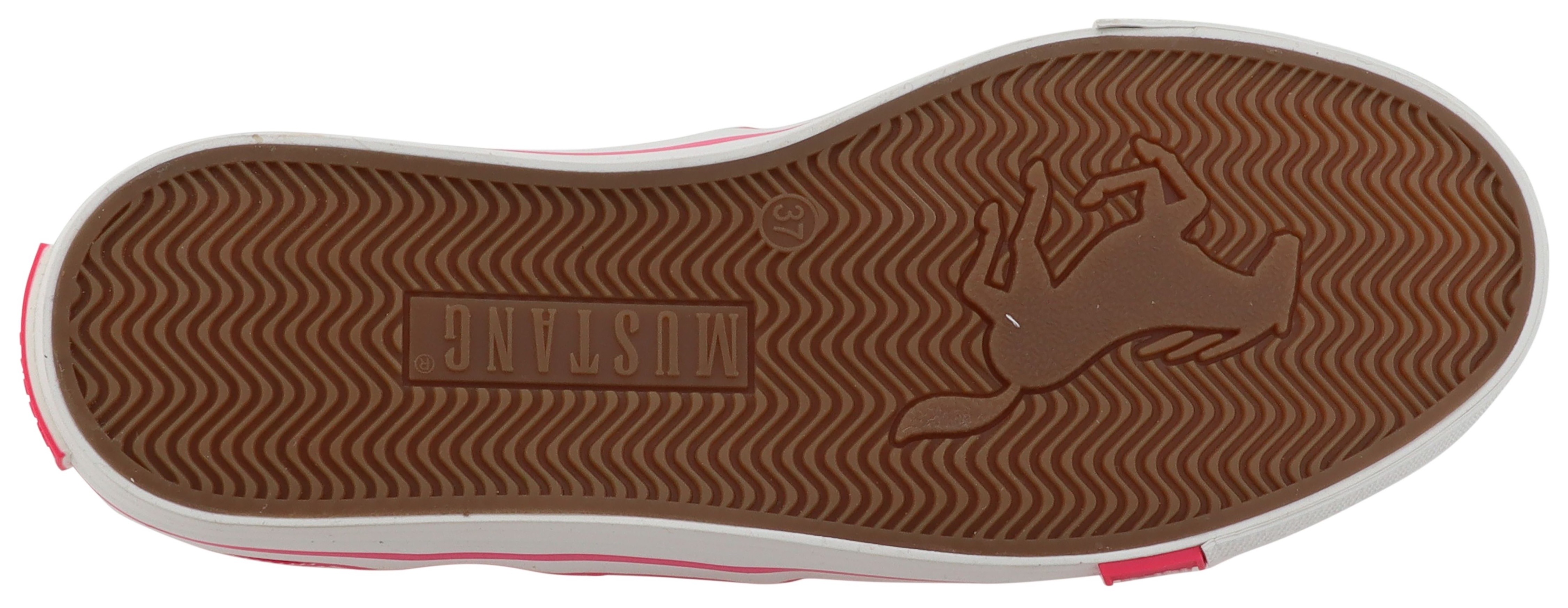 Thumbnail - Mustang Shoes Slip-On Sneaker "Winona" Slipper, Halbschuh mit modischen Kontrastnähten