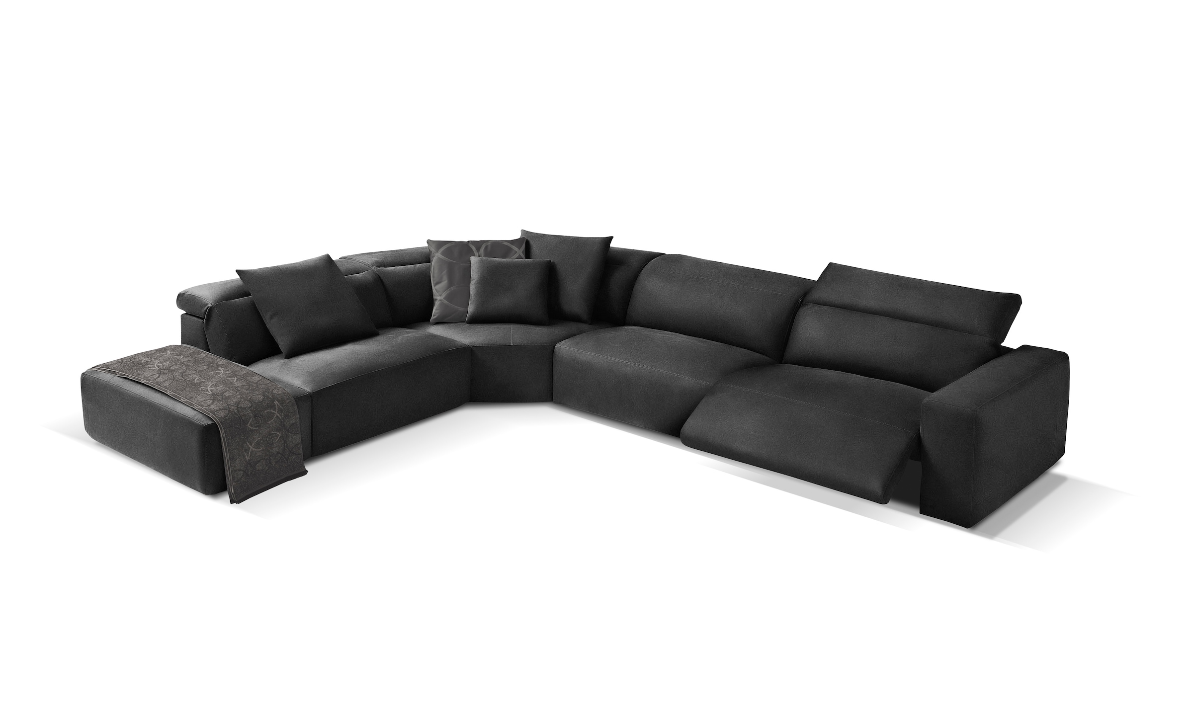 Egoitaliano Ecksofa "Beverly, extravangantes Designsofa mit erstklassigem S günstig online kaufen