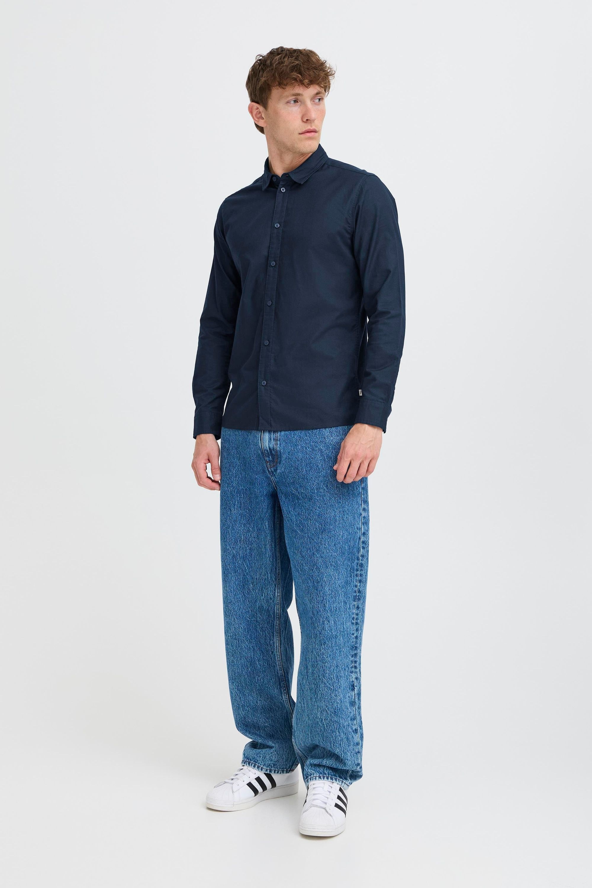 Solid Langarmhemd "Langarmhemd SDOLMIN" günstig online kaufen