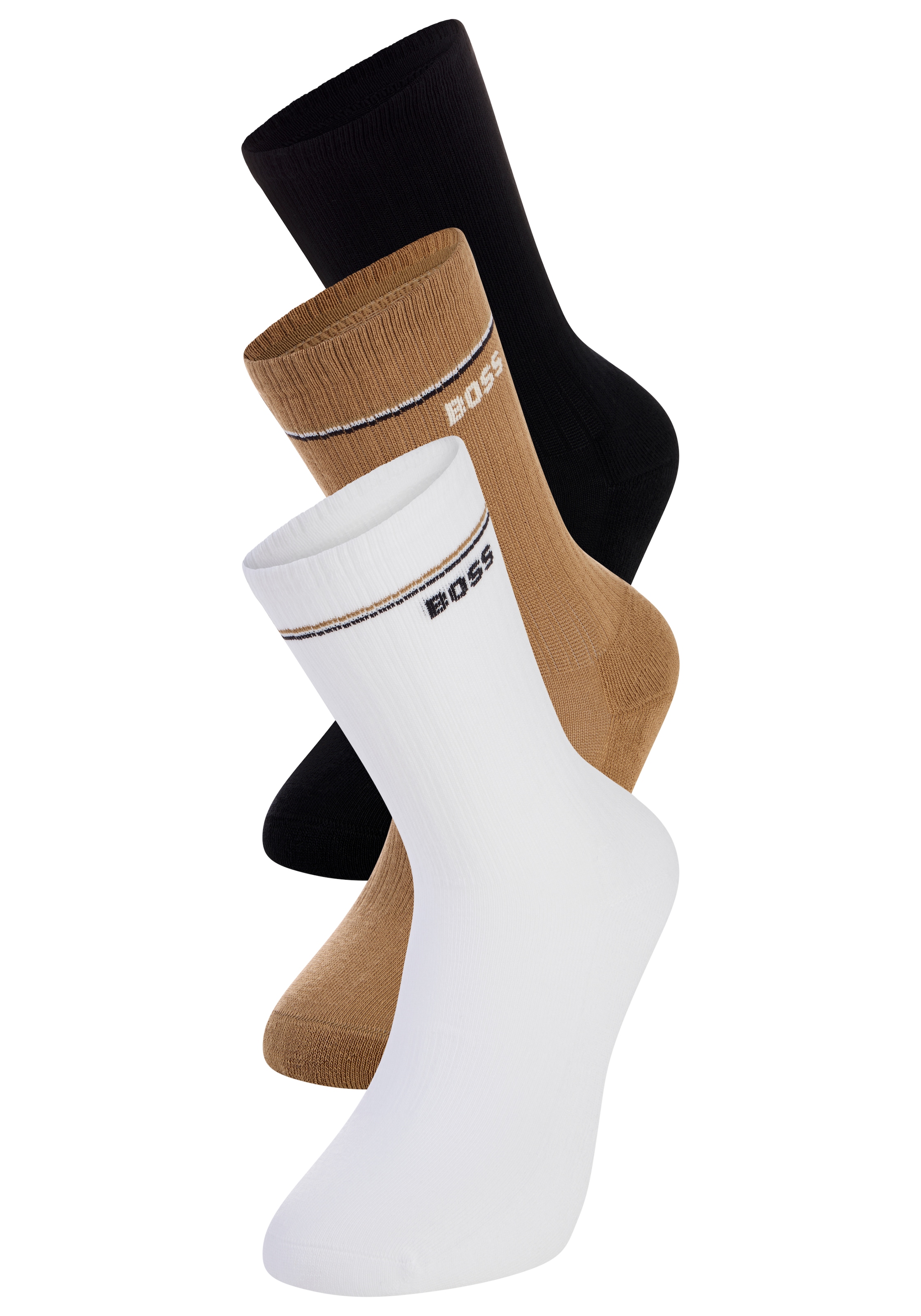 BOSS Basicsocken "3P QS Iconic CC SP W" 3 Paar tlg. günstig online kaufen