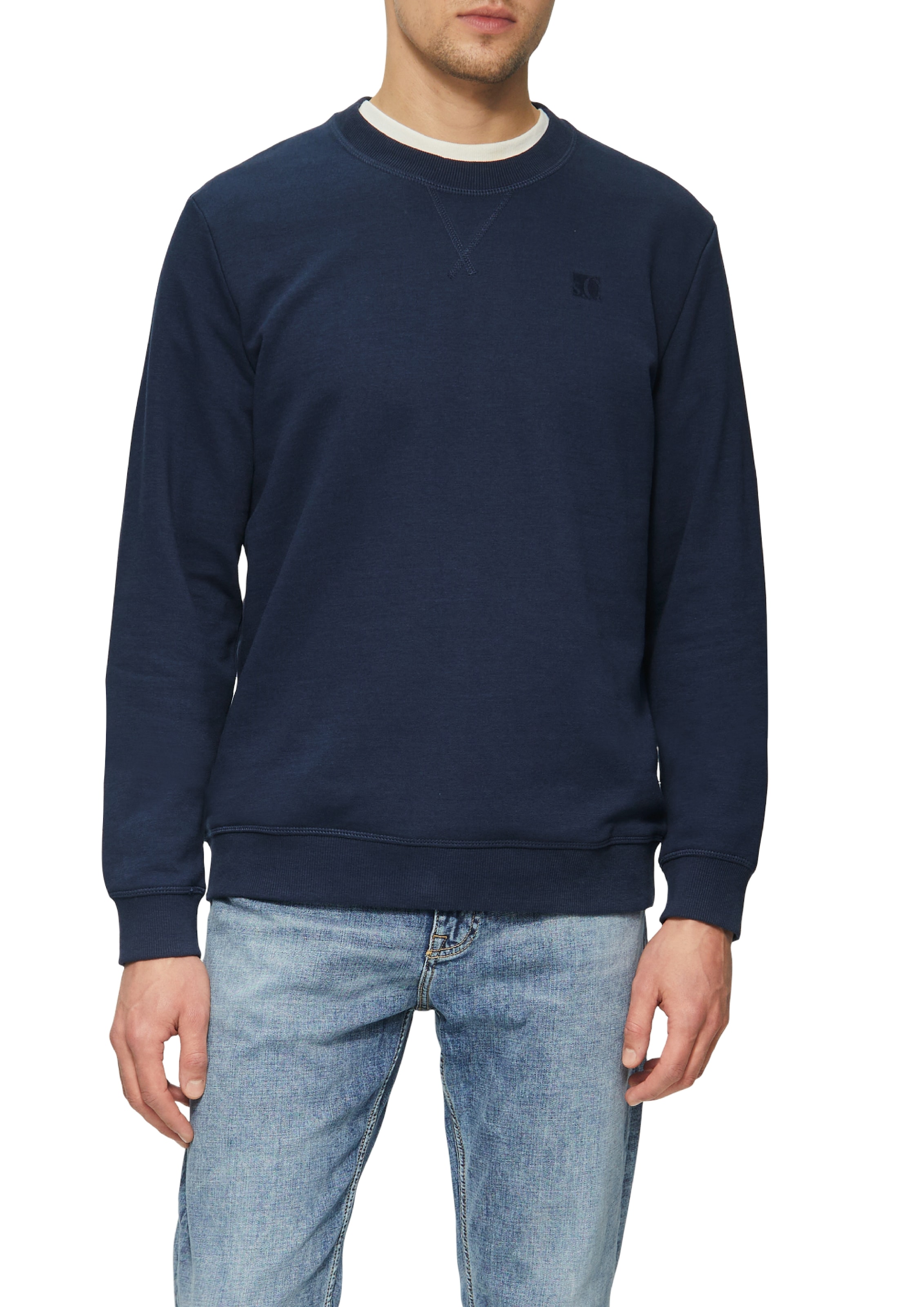 s.Oliver Sweatshirt, mit Logo Stickerei