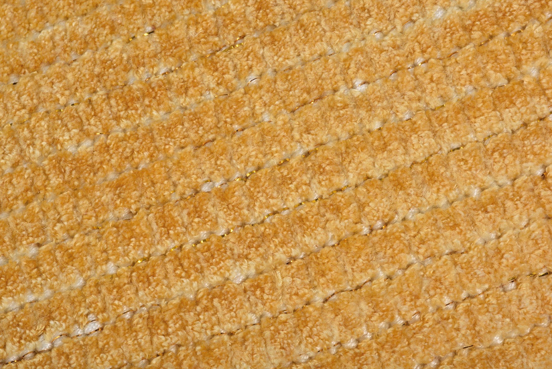 PAD Teppich »GLAM« rechteckig 9 mm Höhe handgewebt, leichter Schimmer, gestreift, Wohnzimmer