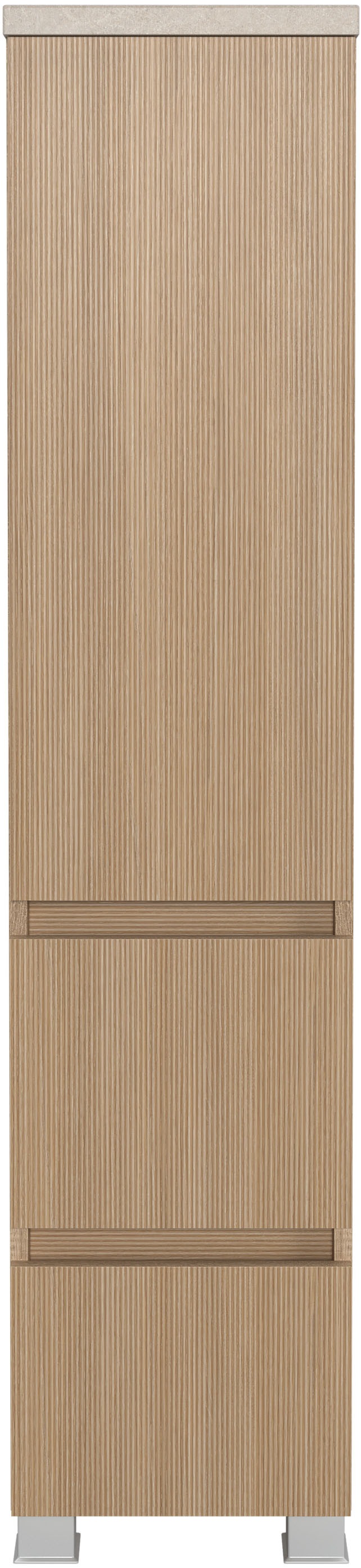 Thumbnail - welltime Midischrank "EIXO, 1 Tür, 2 verstellbare Einlegeböden, 2 Softclose-Auszüge"