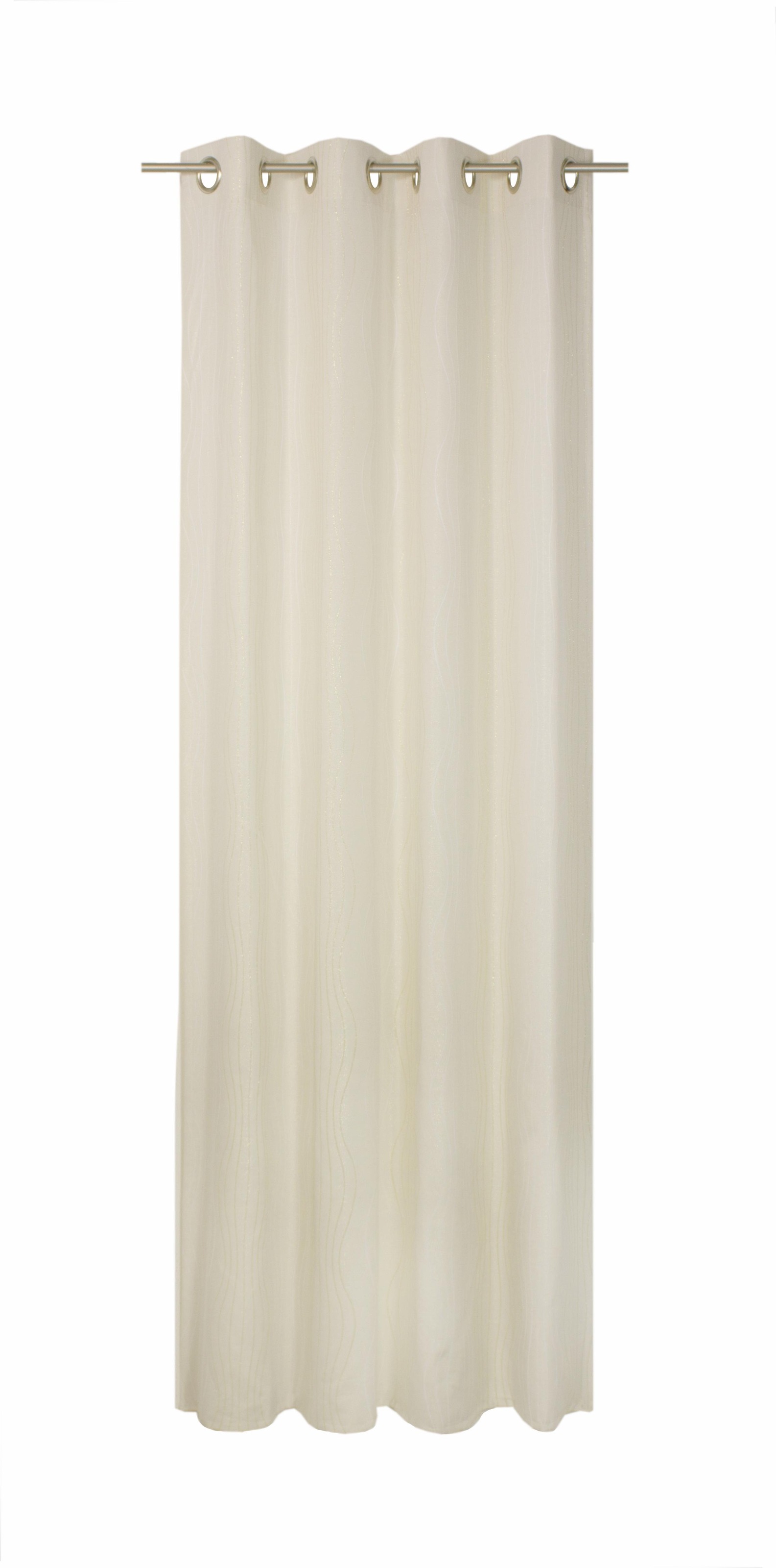 Wirth Vorhang "RICCIA" Ösen 1 Stk. tlg. günstig online kaufen