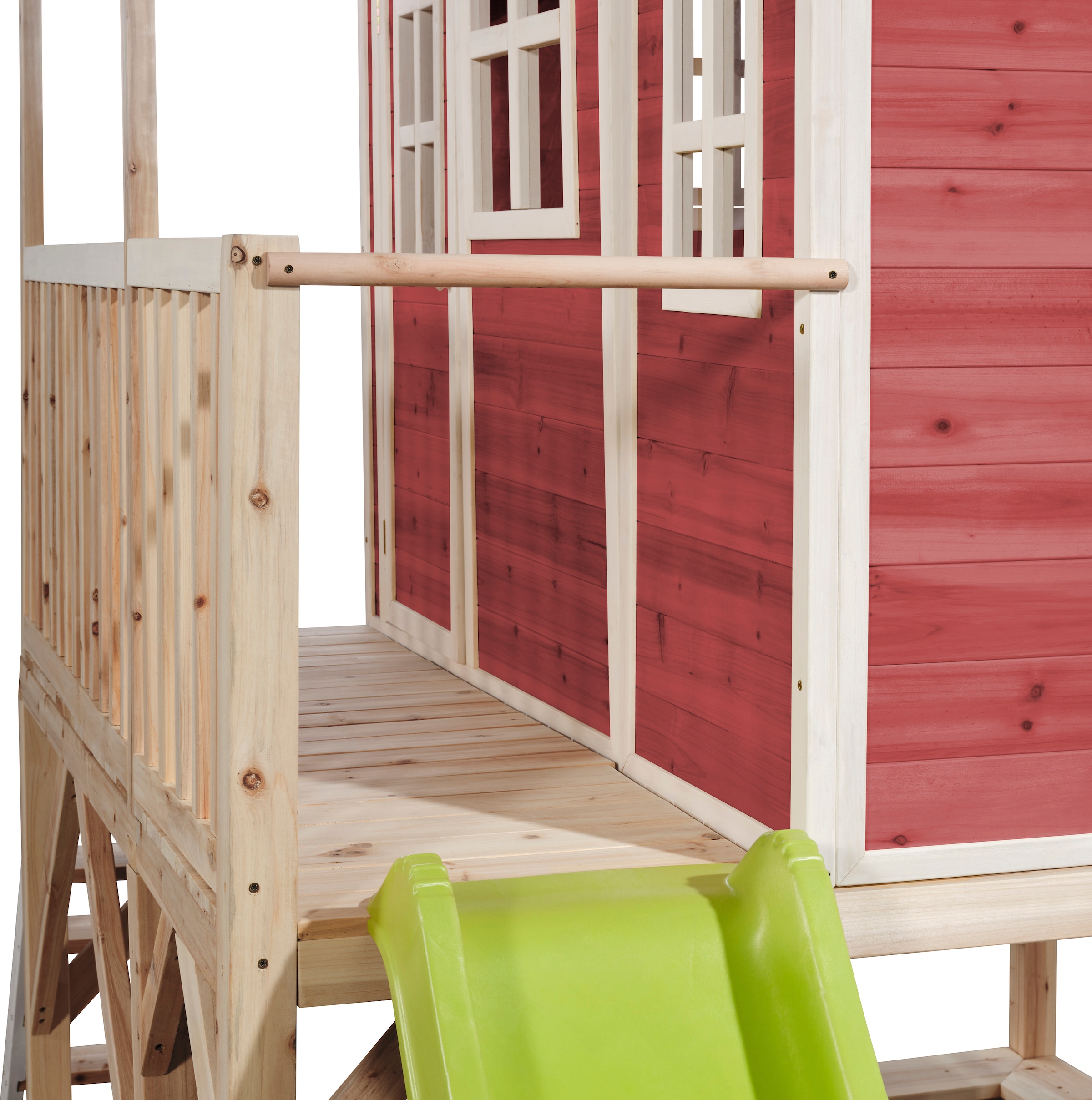 EXIT Spielturm »Loft 550 rot«, BxTxH: 348x220x255 cm