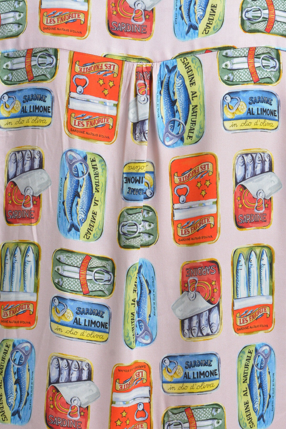 Milano Italy Langarmbluse mit All Over Print