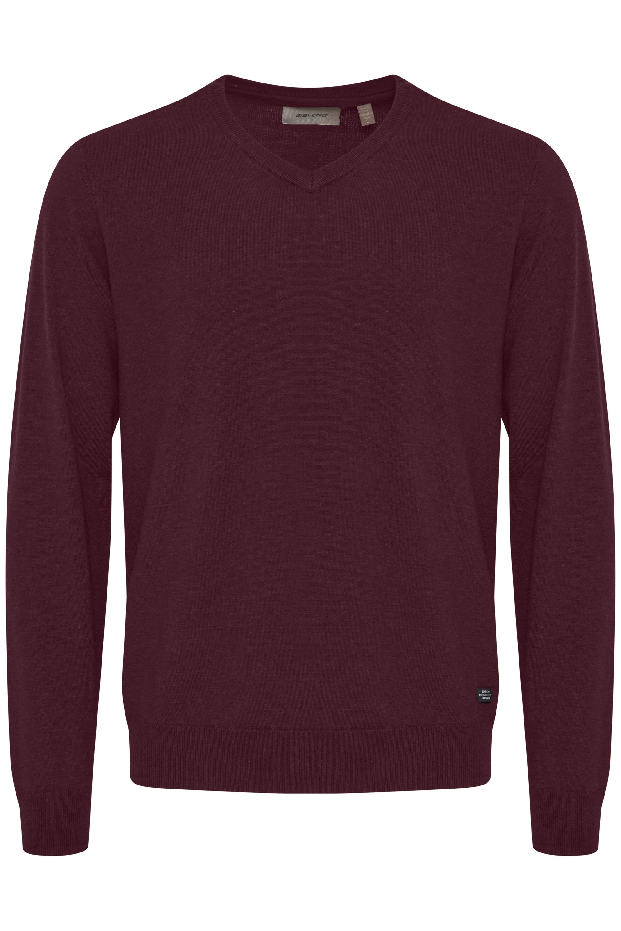 Blend Strickpullover "BHBruton" Stilvoller Strickpullover mit V-Ausschnitt günstig online kaufen