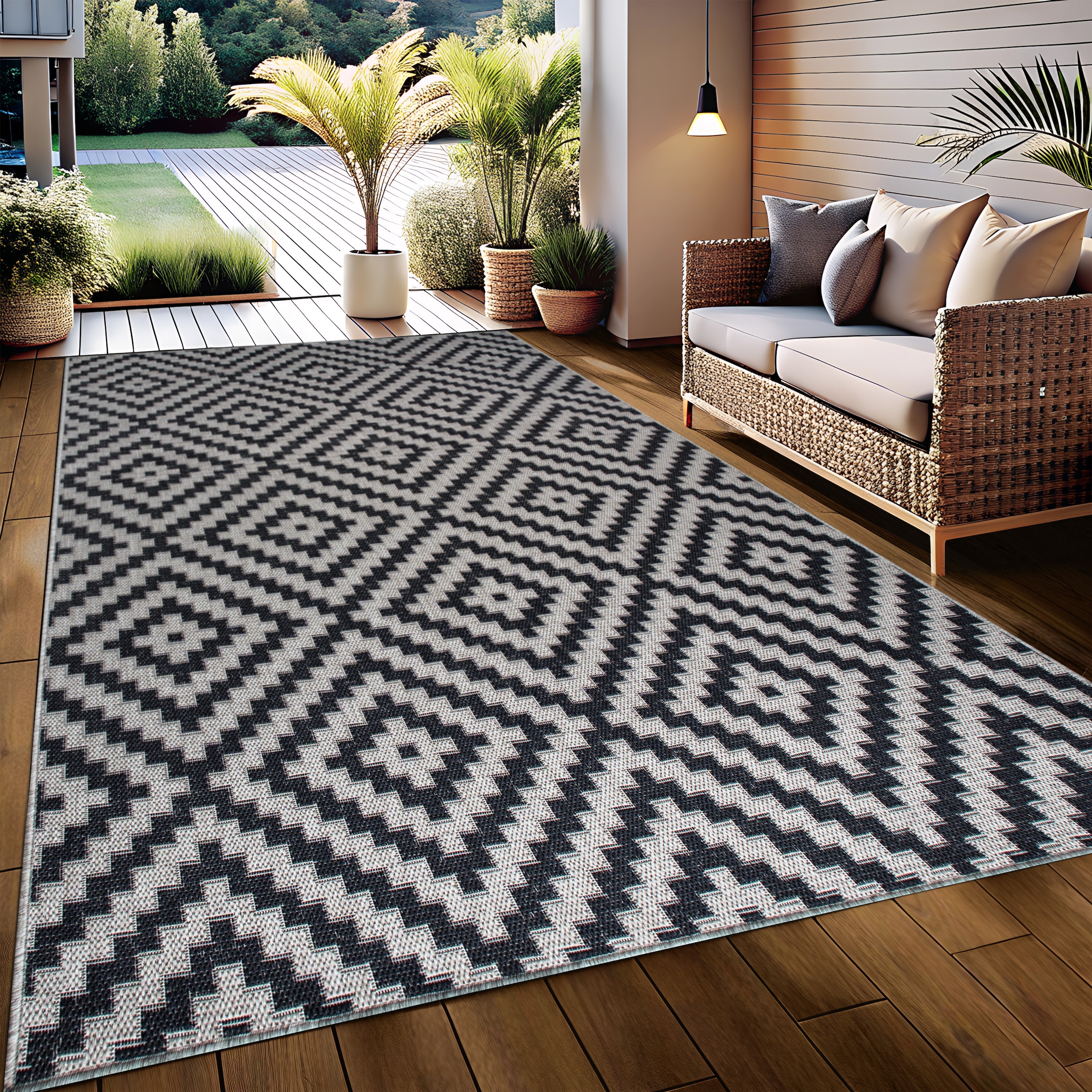 OTTO home Teppich "Cordoba auch als Läufer erhältlich" rechteckig 3 mm Höhe günstig online kaufen