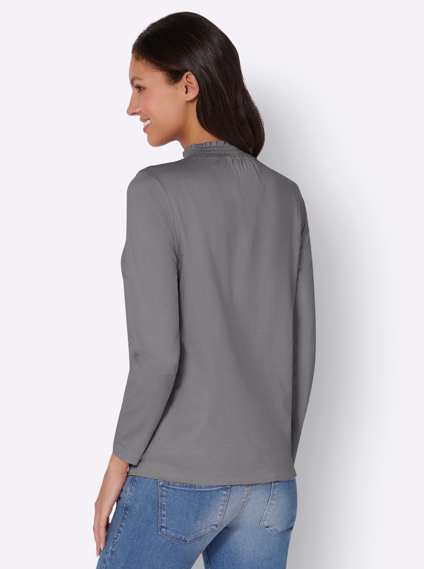 Classic Basics Stehkragenshirt »Stehkragen-Shirt«, (1 tlg.)