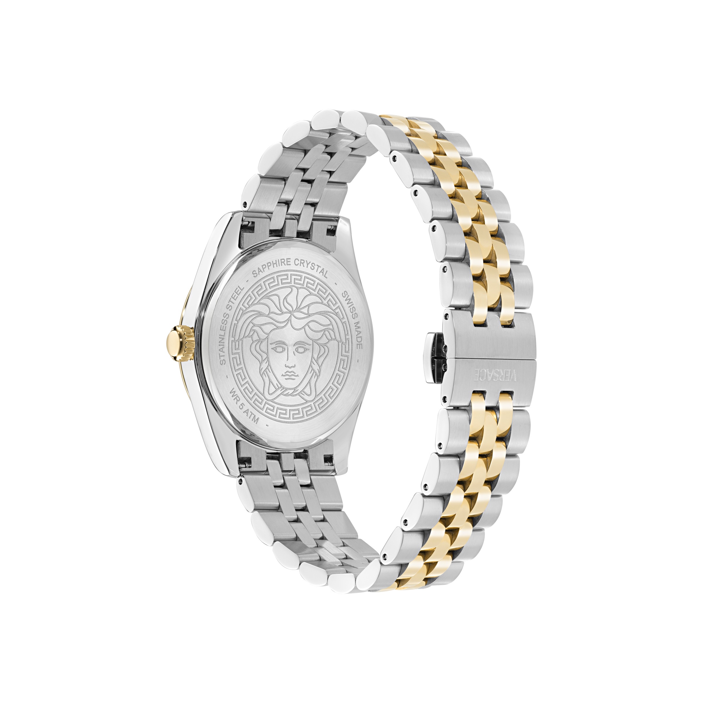 Versace Quarzuhr »MILLENYIUM GENT« Armbanduhr, Herrenuhr, Swiss Made, Edelstahlarmband, analog, Tag