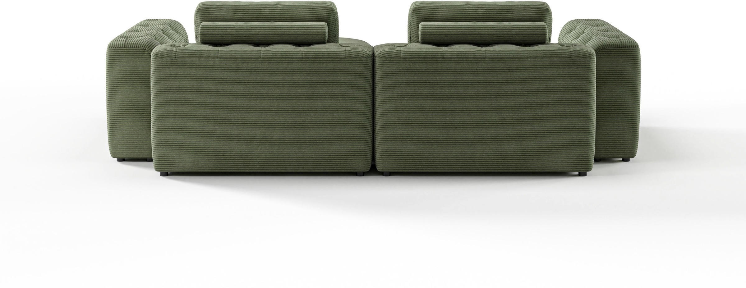 RAUM.ID Ecksofa »Cushid L-Form«, Modulset, bestehend aus 3 Teilen