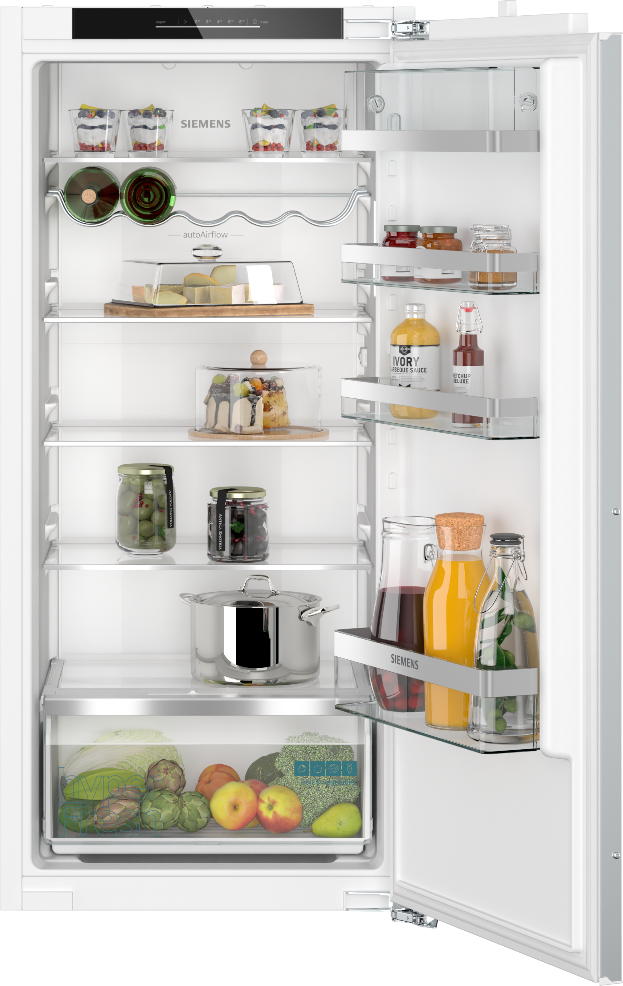 SIEMENS Einbaukühlschrank iQ500 "KI41RADD1" 122,1 cm hoch 55,8 cm breit günstig online kaufen