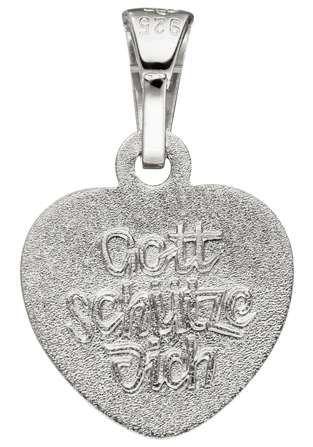 JOBO Engelanhänger »Kleiner Anhänger Engel Schutzengel 12 mm«  925 Silber rhodiniert