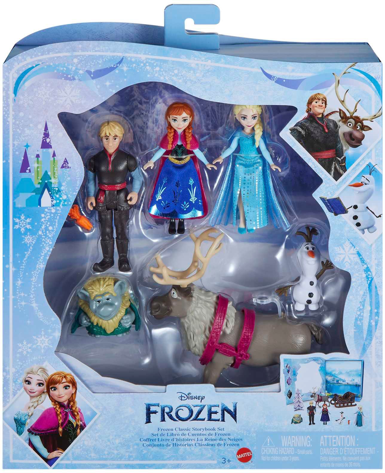 Mattel® Anziehpuppe »Disney Die Eiskönigin, Geschichten-Set«