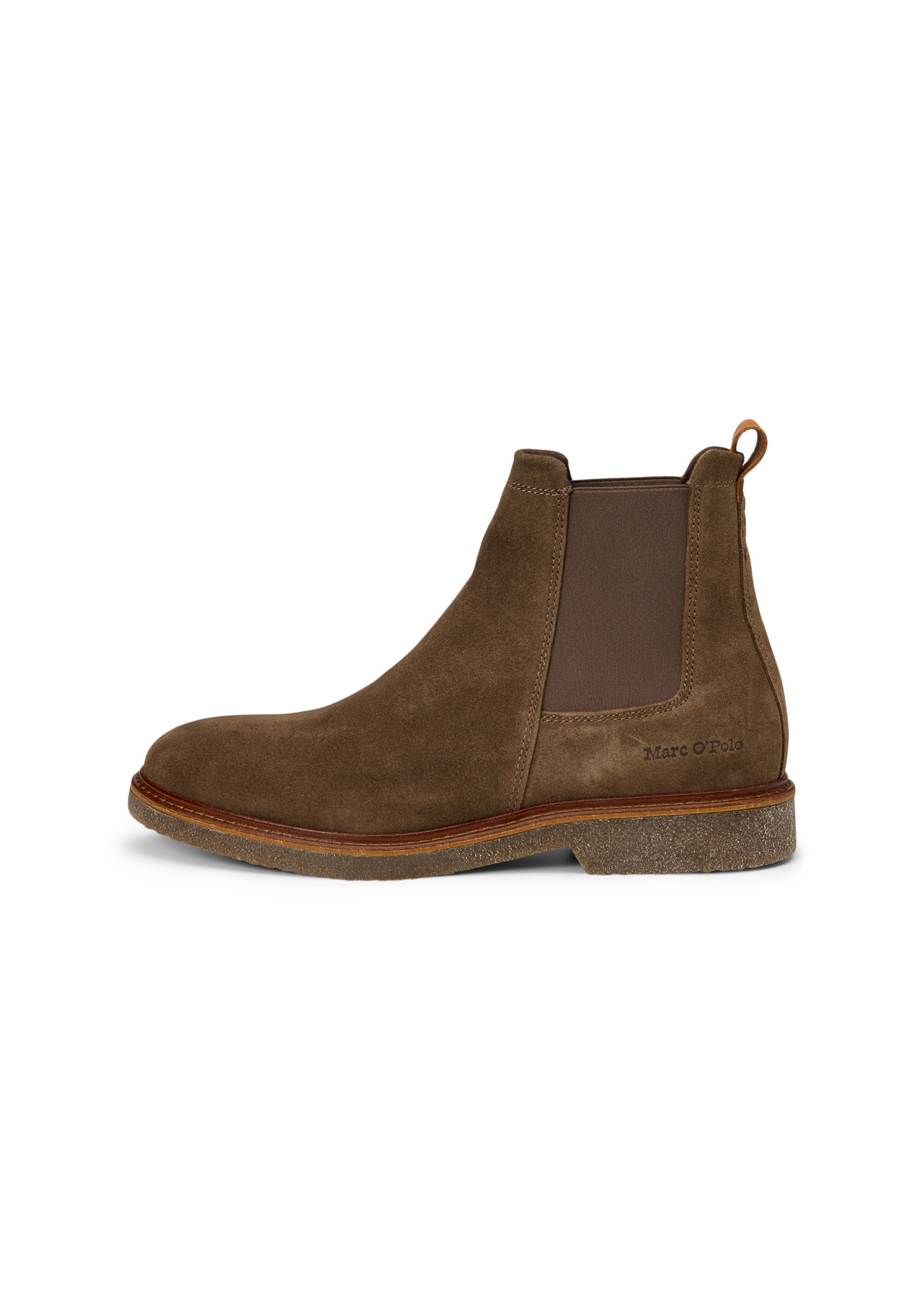Marc OPolo Chelseaboots "aus geöltem Veloursleder"