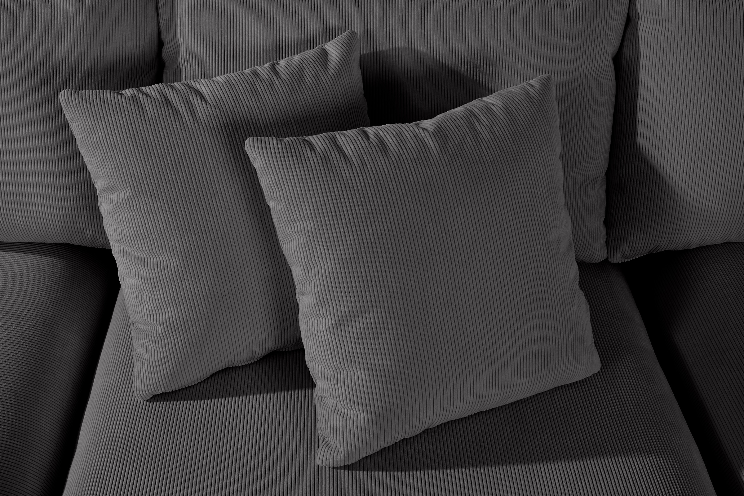 Guido Maria Kretschmer Home&Living Ecksofa »Comfine L-Form«, zusammengesetzt aus Modulen, 3 Bezugsqualitäten und viele Farben