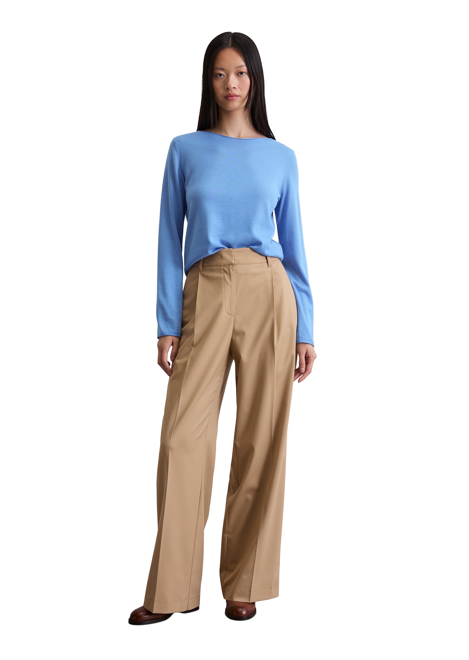 Marc O'Polo Strickpullover »aus weicher Merinowolle«