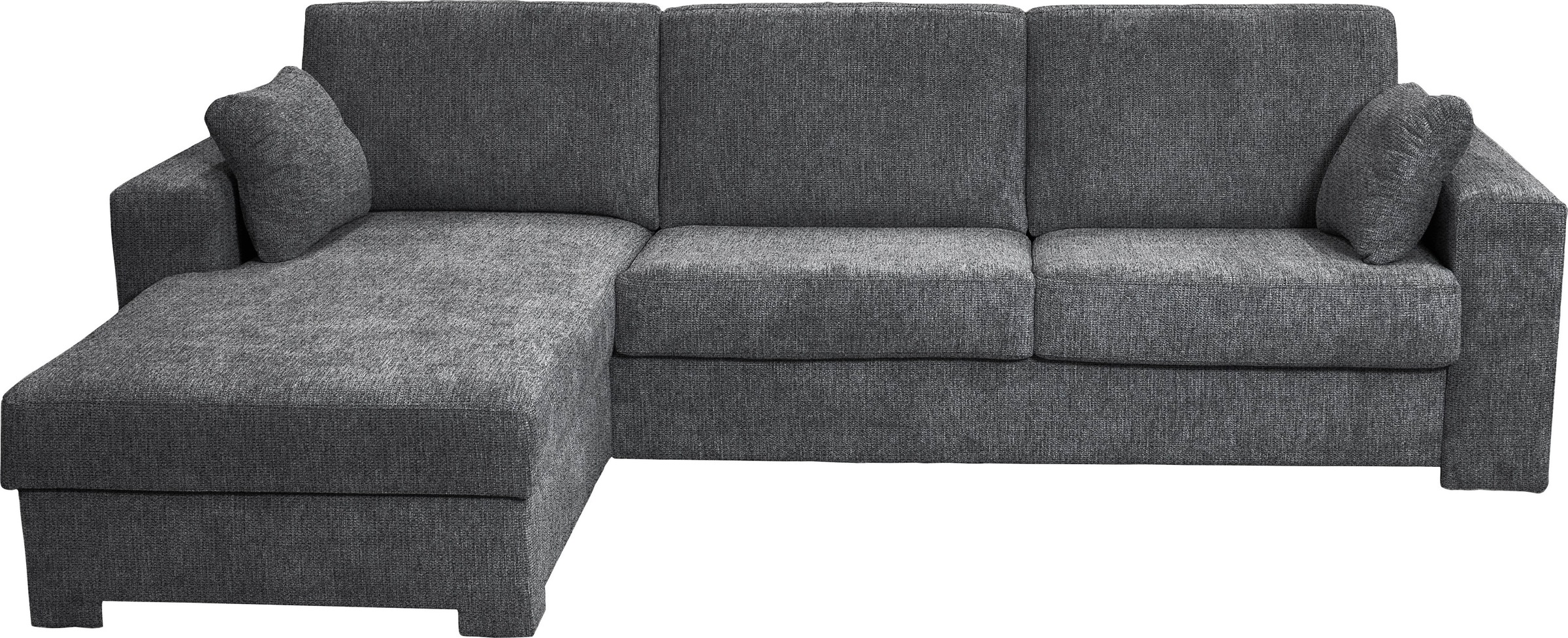 Home affaire Ecksofa »Roma "M" Matratzenhöhe 14 cm, Dauerschlaffunktion, mit Unterfederung,«, Liegemaße ca 143x198 cm, L-Form