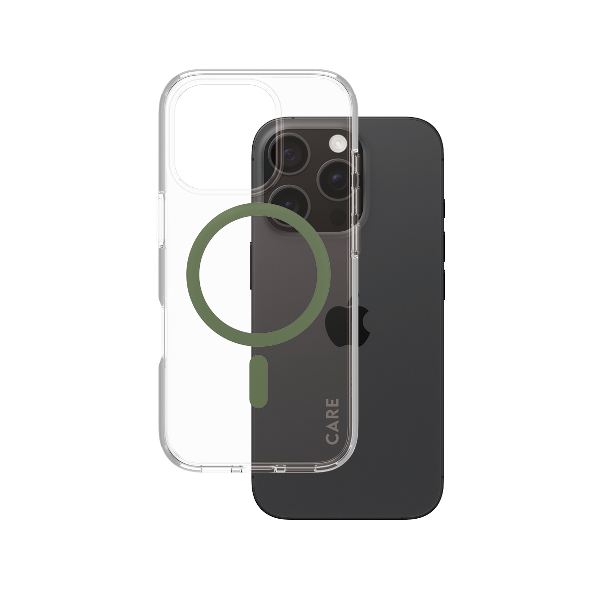CARE by PanzerGlass Handyhülle »Urban Combat Case für Apple iPhone 16 Pro«, iPhone 16, Backcover, Schutzhülle, Handyschutzhülle, Case, Schutzcase, stoßfest