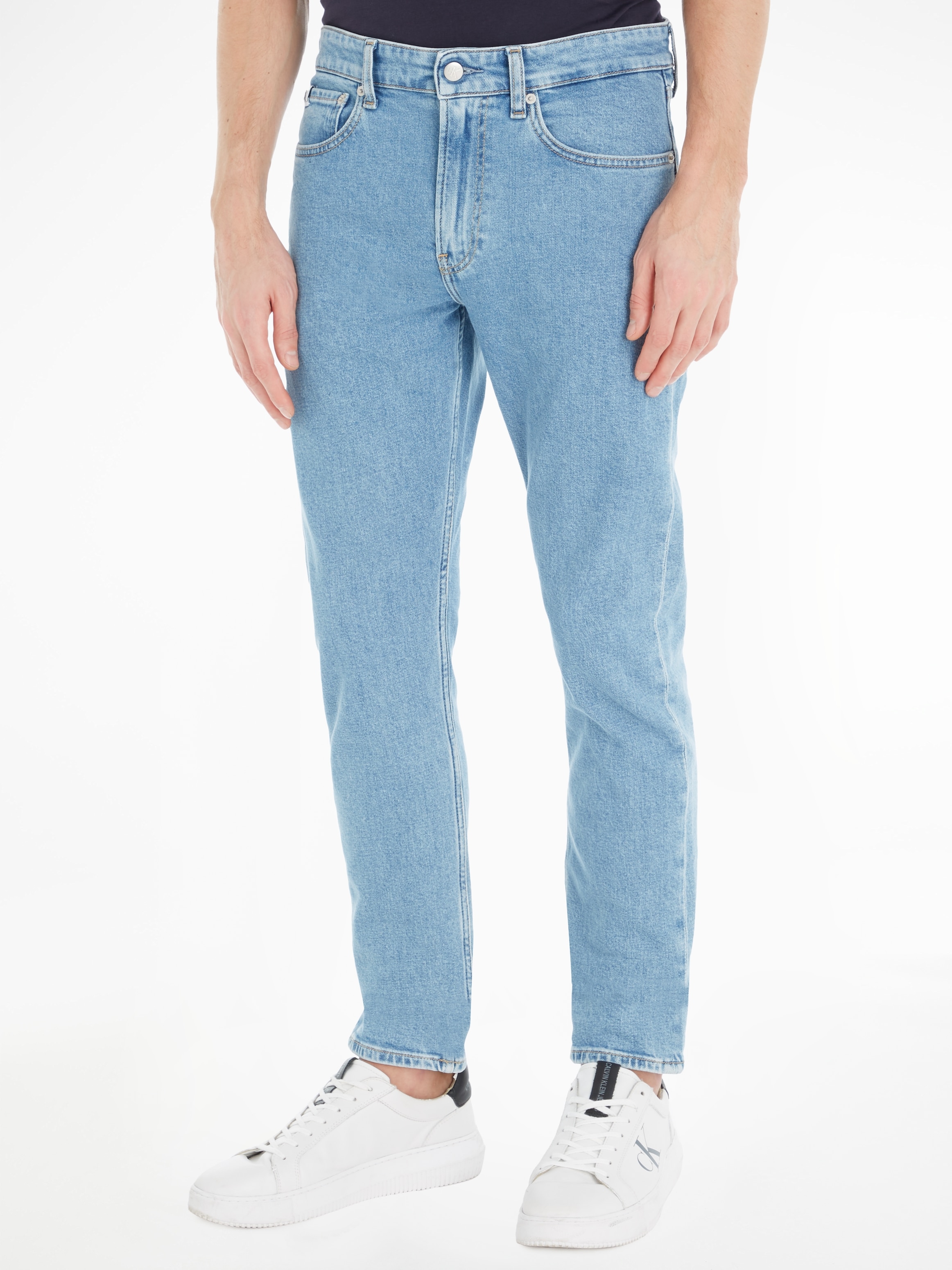 Calvin Klein Jeans Slim-fit-Jeans "SLIM TAPER", mit Markenlabel günstig online kaufen