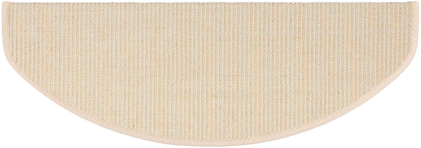 OTTO home Stufenmatte "Natur" halbrund 8 mm Höhe 100% Sisal, große Farbauswahl, selbstklebend, auch als Set 15 Stück