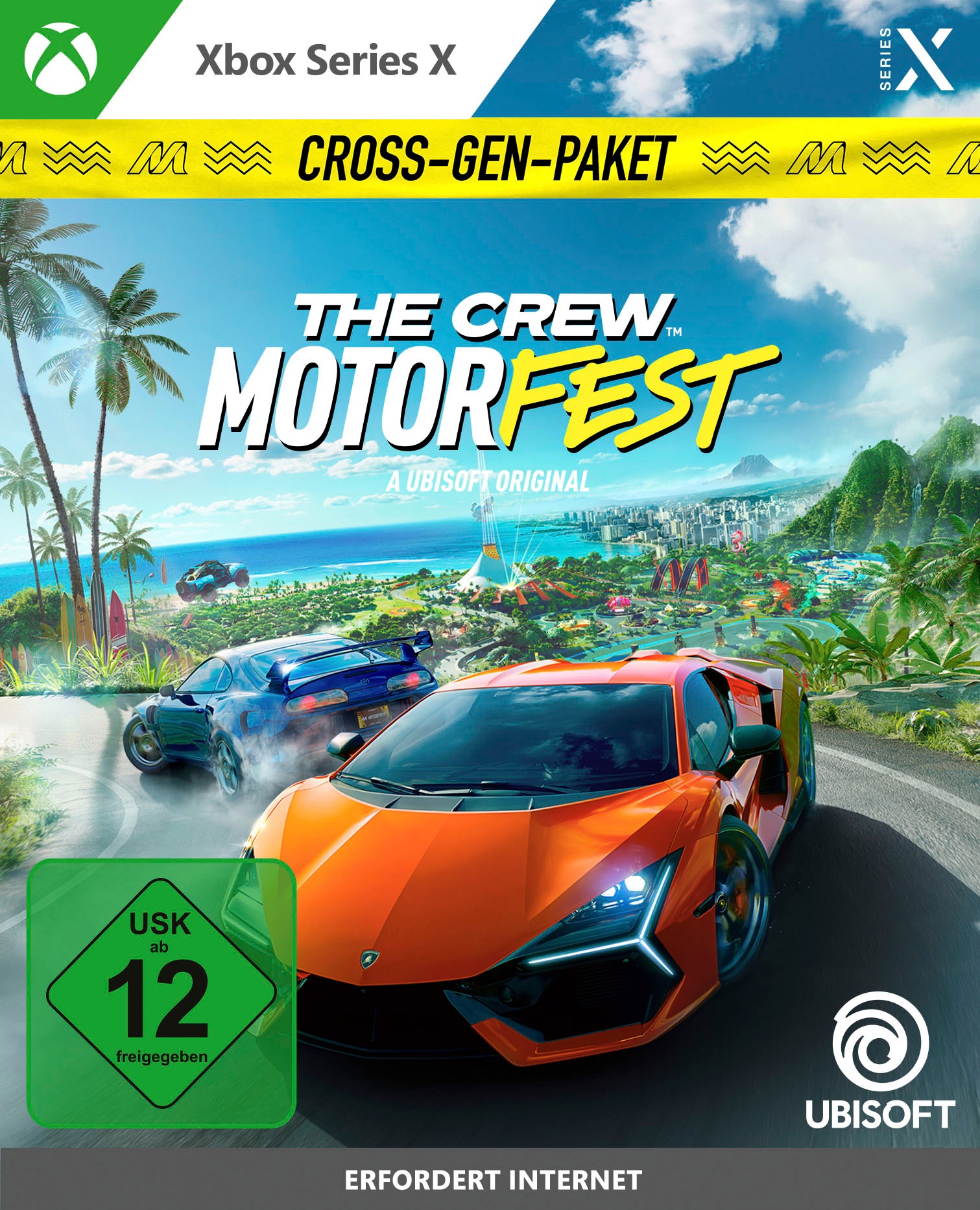 UBISOFT Spielesoftware "The Crew Motorfest - [Xbox Series X, Xbox One]", Xbox Series X, bunt, Spielesoftware