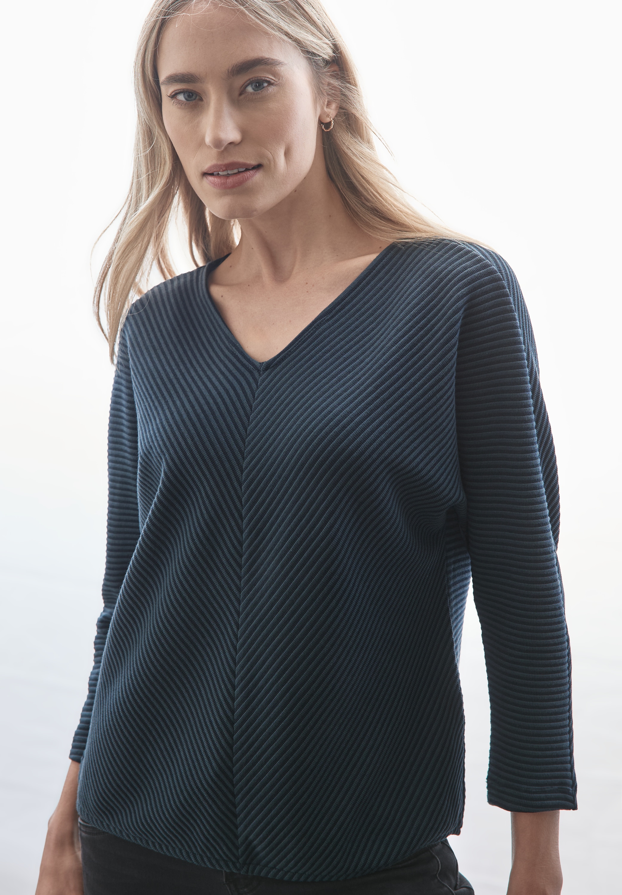 STREET ONE 3/4-Arm-Shirt mit 3/4 Ärmeln