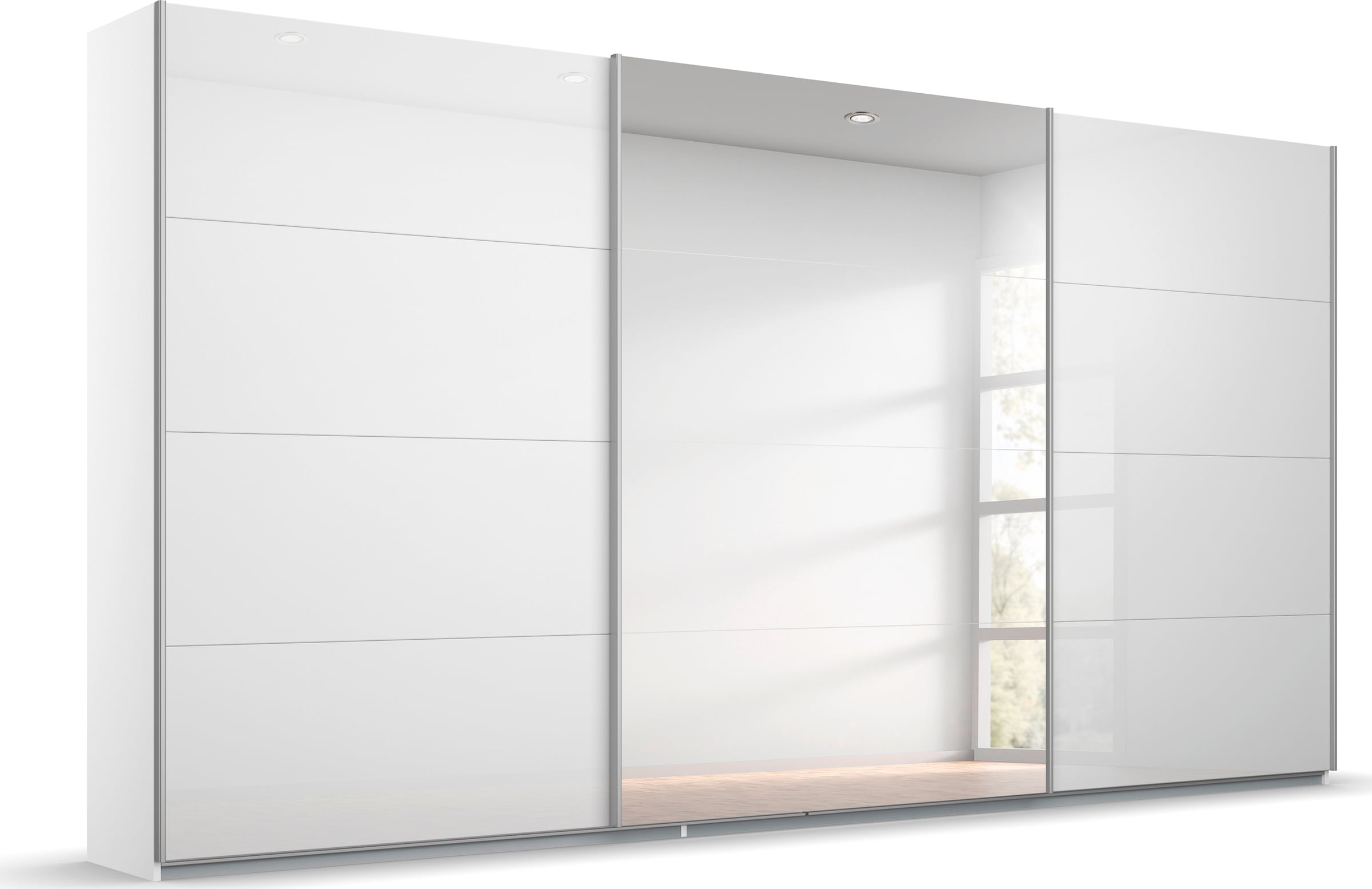 rauch Schwebetürenschrank "Kleiderschrank Schrank Garderobe KOLUNA Hochglan günstig online kaufen