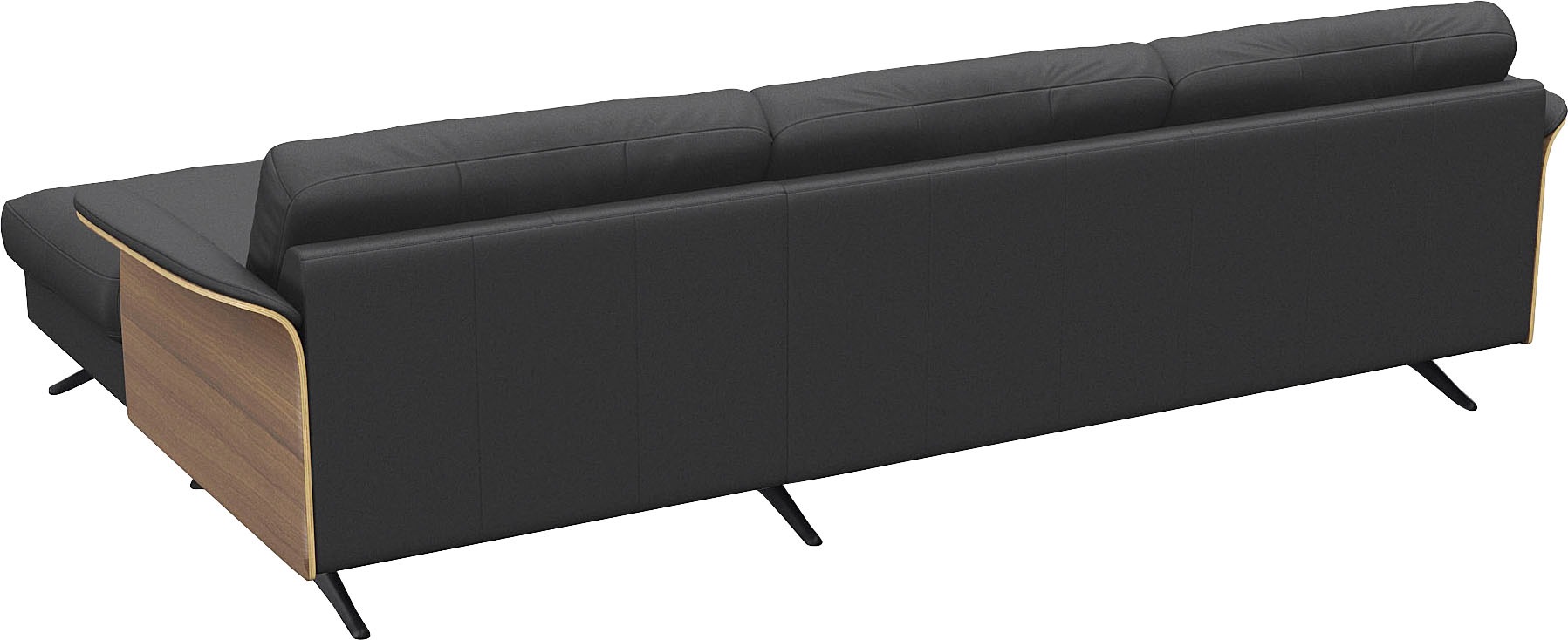 FLEXLUX Ecksofa »Glow, super bequem durch hochwertigem Sitzaufbau mit Federkern, L-Form«, Modernes skandinavisches Design