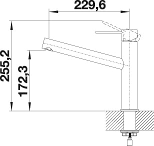 Blanco Küchenarmatur »AMBIS« Hochdruck, hochwertige Ausführung in massivem Edelstahl