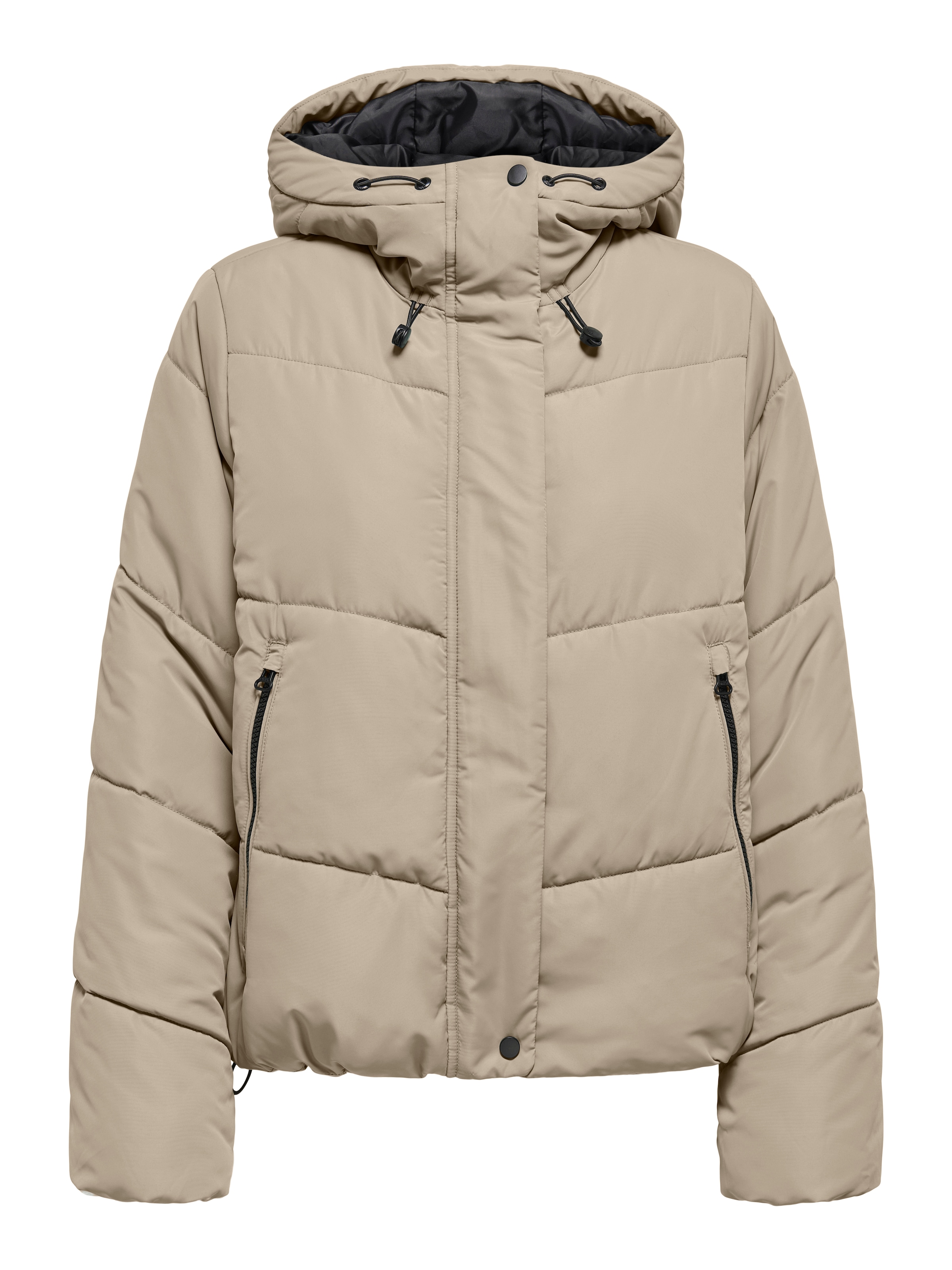 ONLY Steppjacke "ONLMAGGI LIFE SHORT PUFFER CC OTW" mit Kapuze Kunstfaser günstig online kaufen