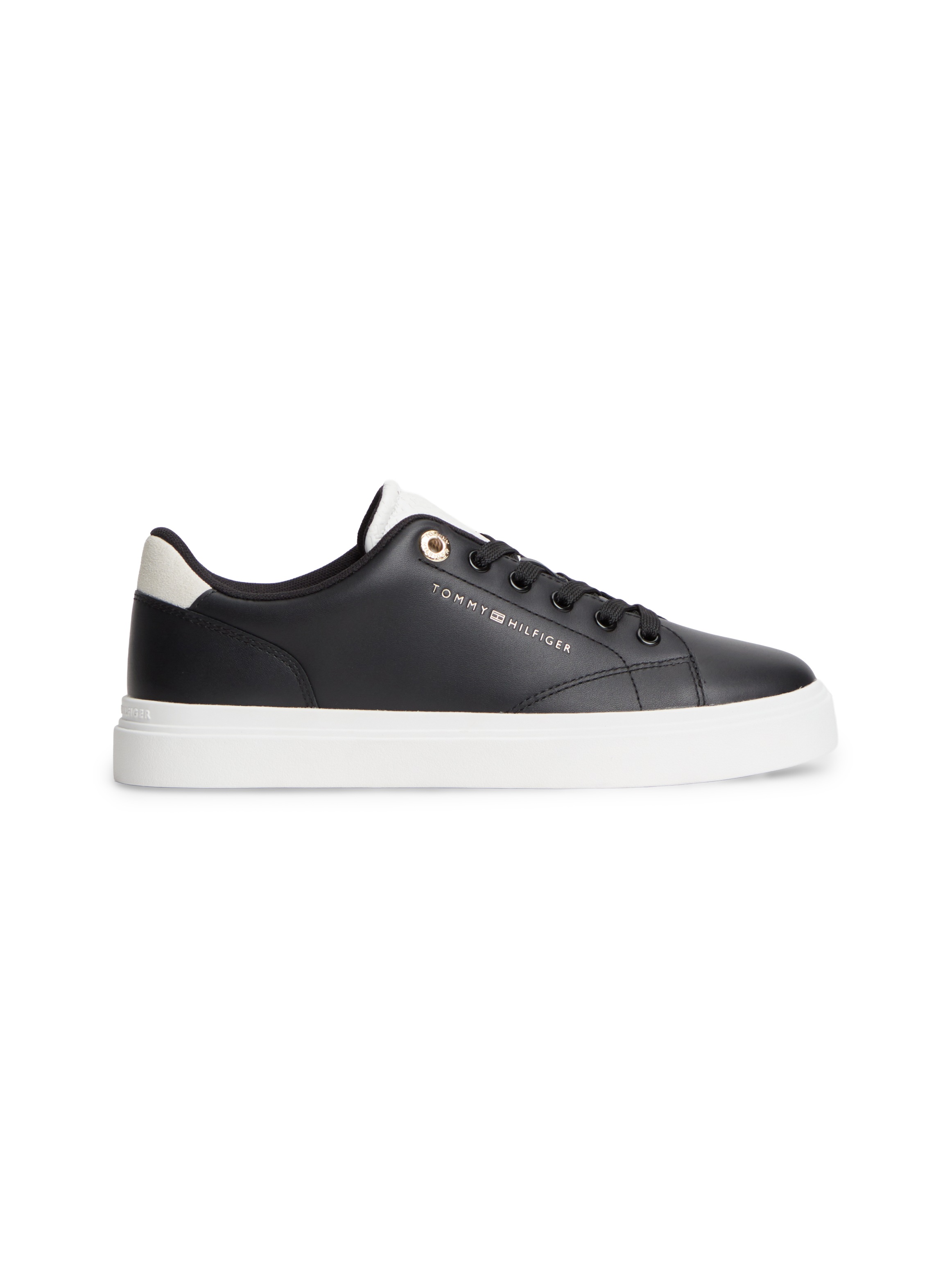 Tommy Hilfiger Plateausneaker »TH FEMININE CUPSOLE MONOGRAM«  Freizeitschuh, Halbschuh, Schnürer, Logoprägung an der Schuhzunge