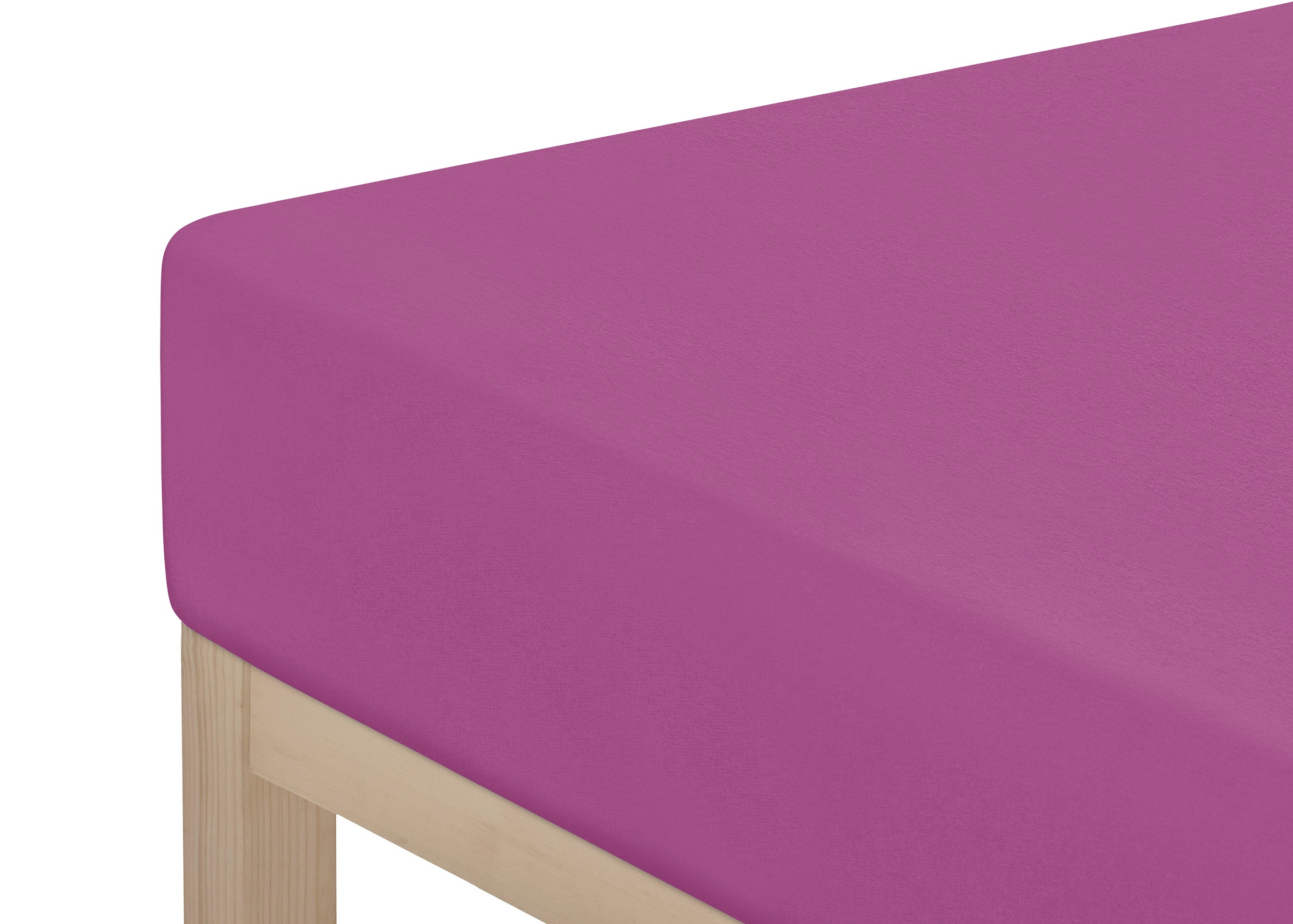 OTTO home Spannbettlaken "Paprika Topper Basic, in Gr. 90x200, 140x200 oder günstig online kaufen