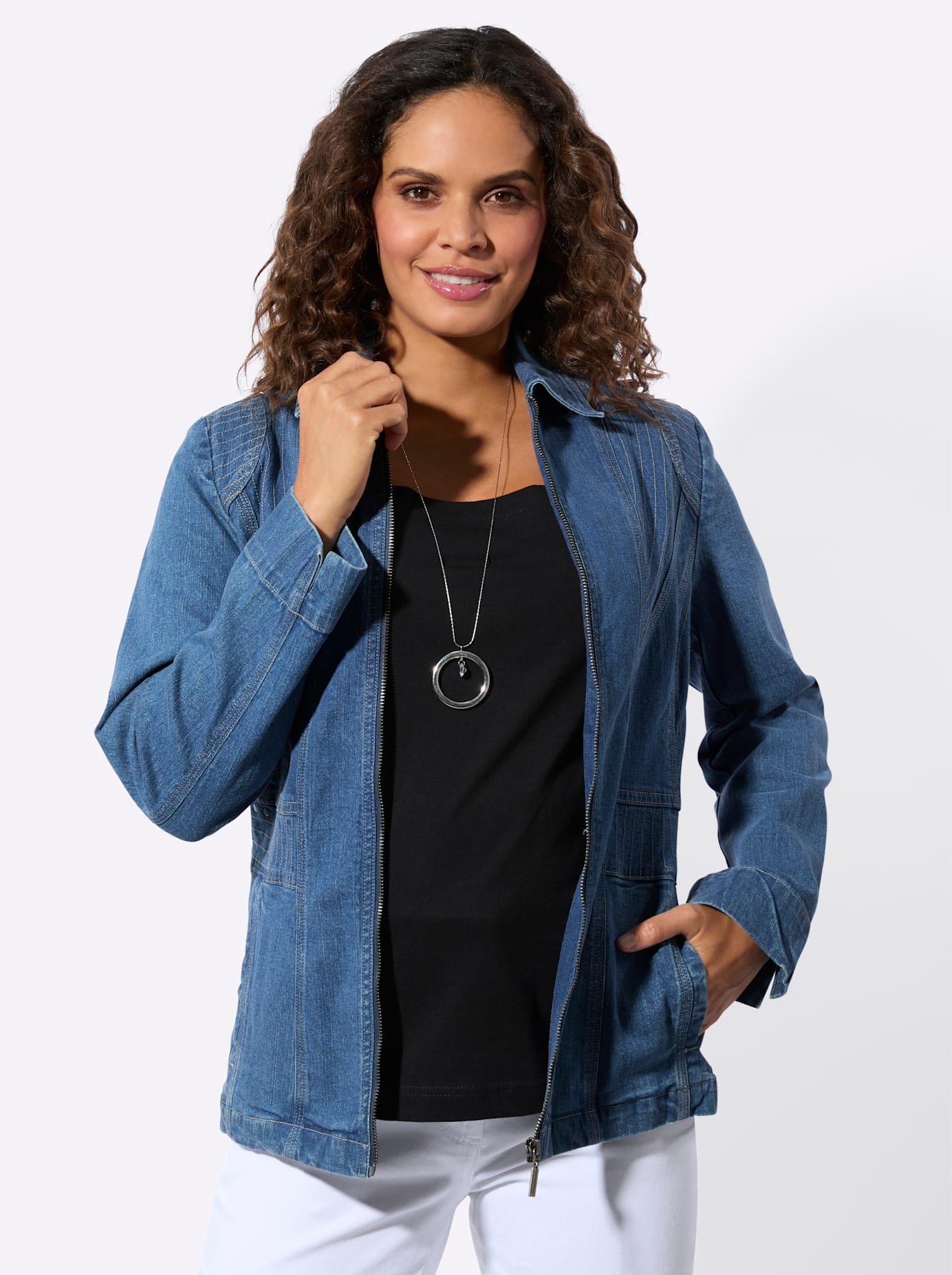 Casual Looks Jeansblazer »Jeans-Jacke«