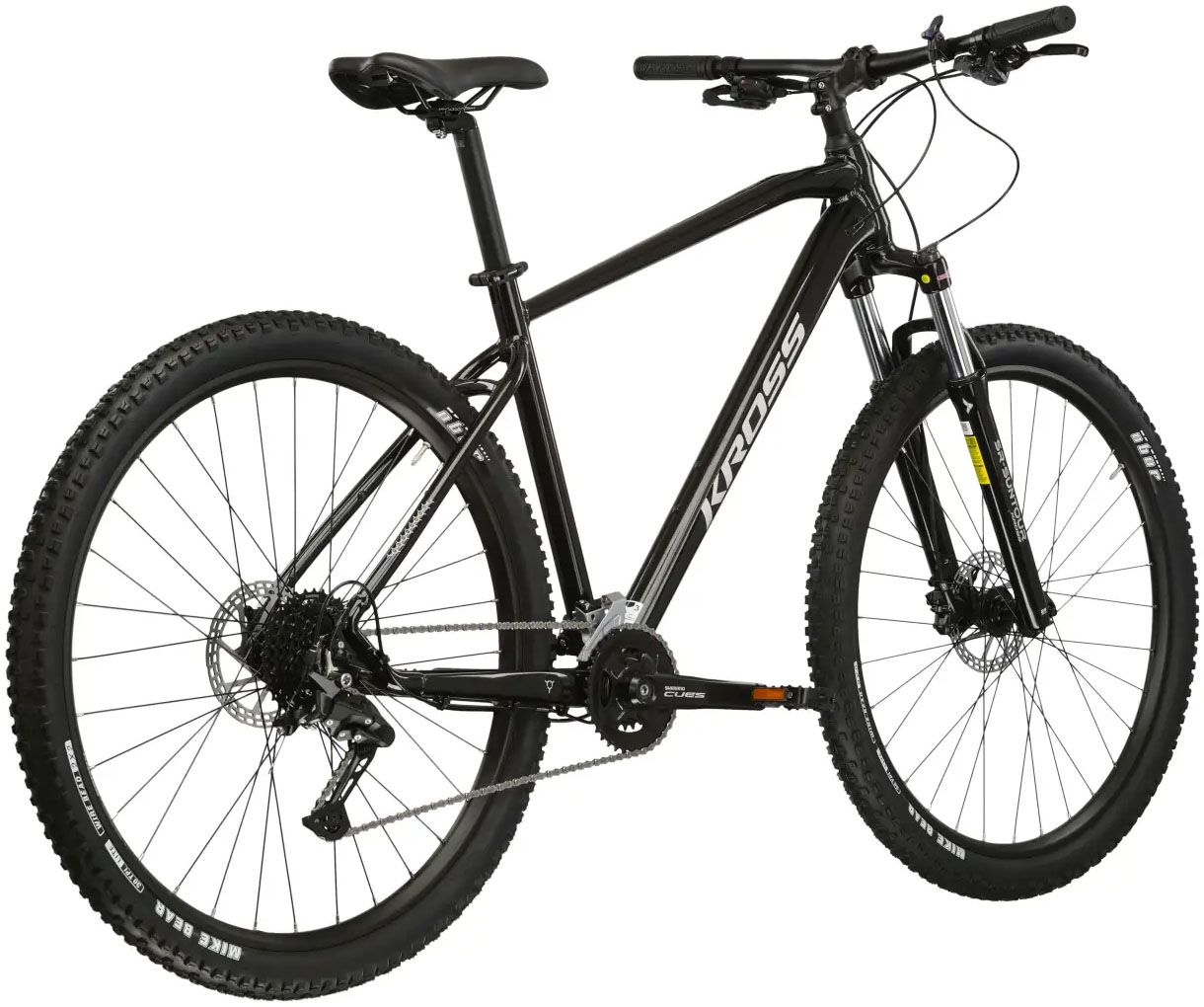 Kross Mountainbike »KROSS MTB Hardtail Hexagon 5.0 27,5" schwarz«, 18 Gang, Shimano, CUES U3020 Schaltwerk, Kettenschaltung